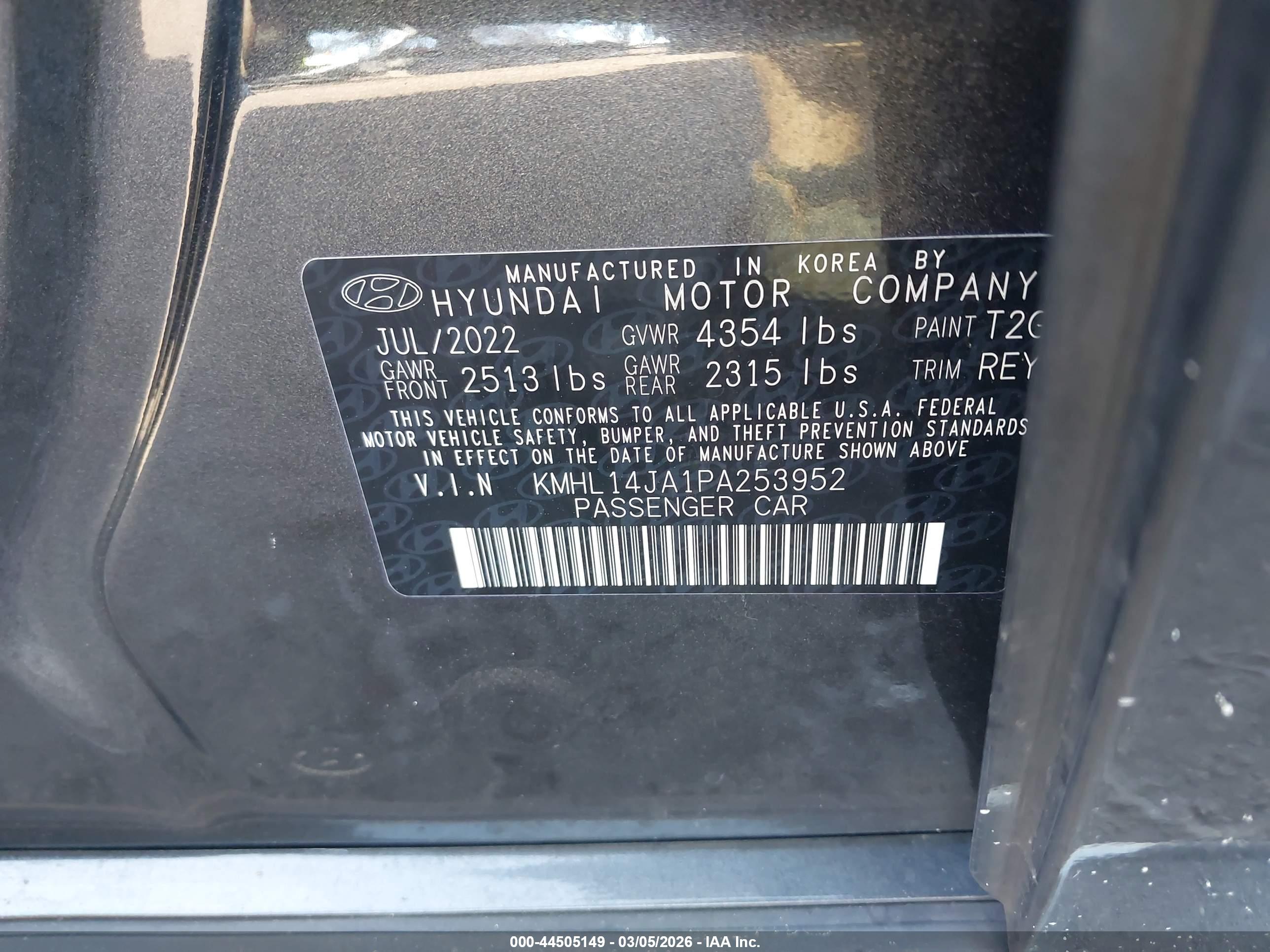 HYUNDAI SONATA image 9