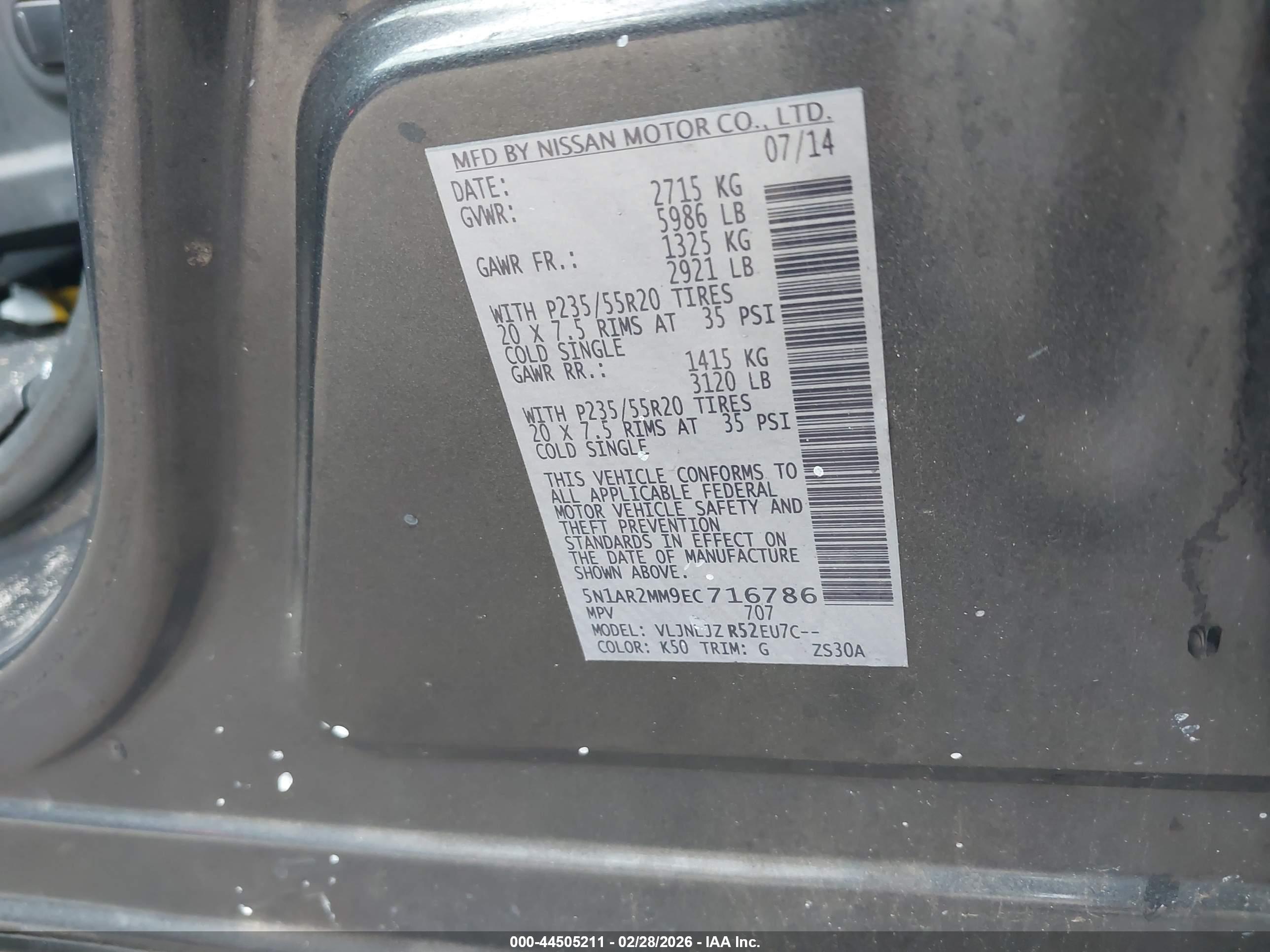 NISSAN PATHFINDER image 9
