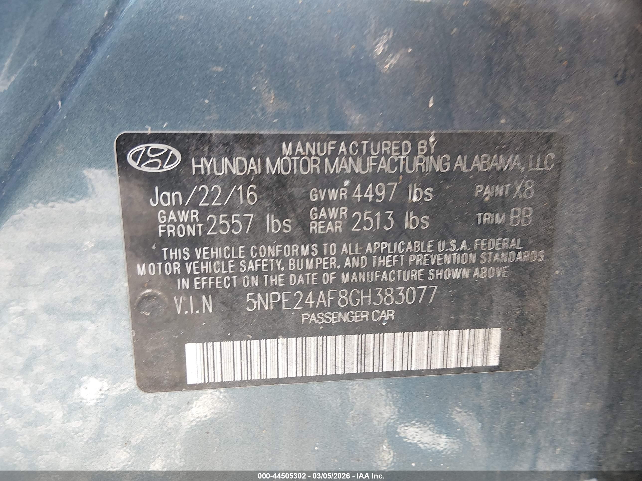 HYUNDAI SONATA image 9