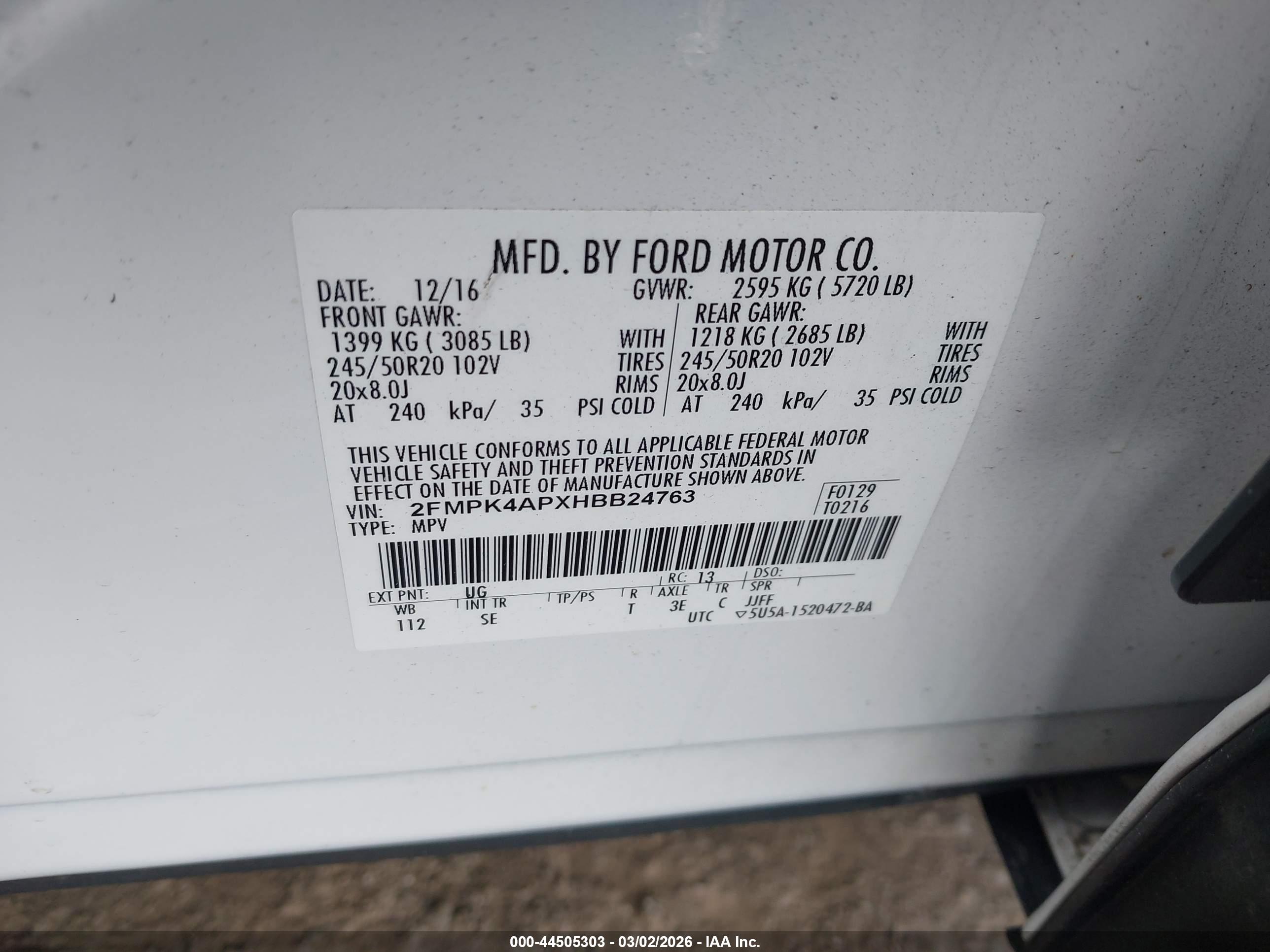 FORD EDGE image 9