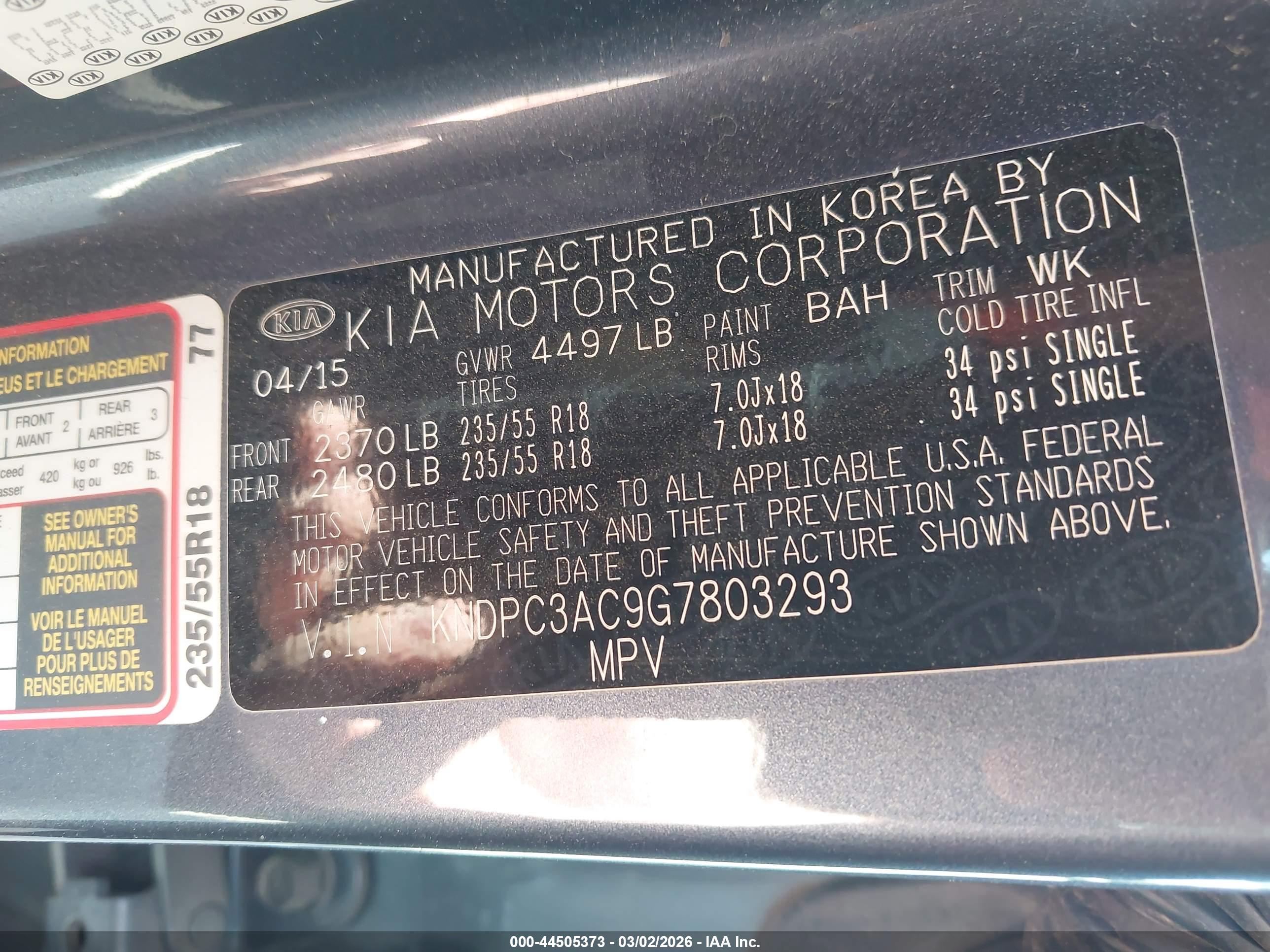 KIA SPORTAGE image 9