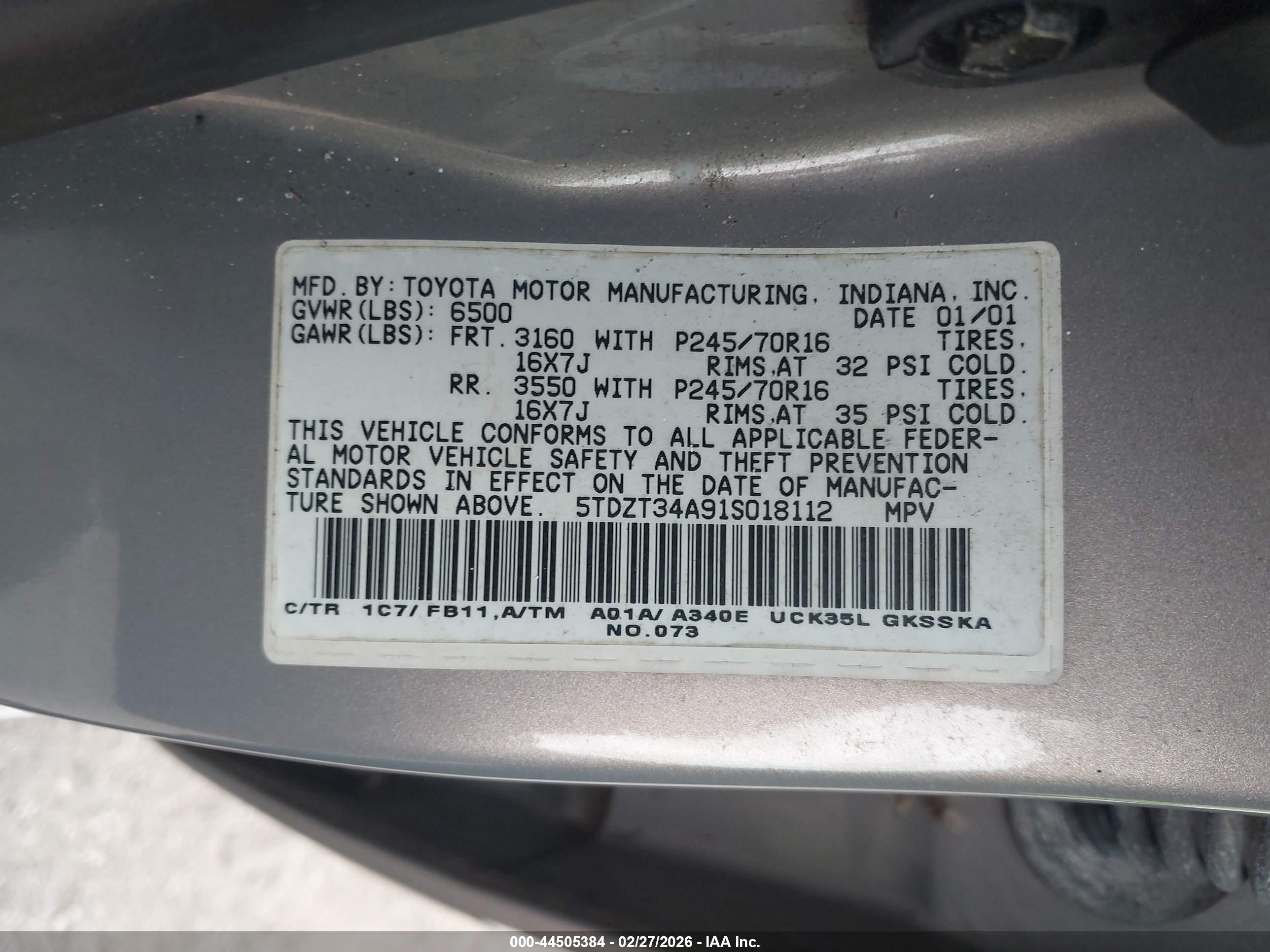 TOYOTA SEQUOIA image 9