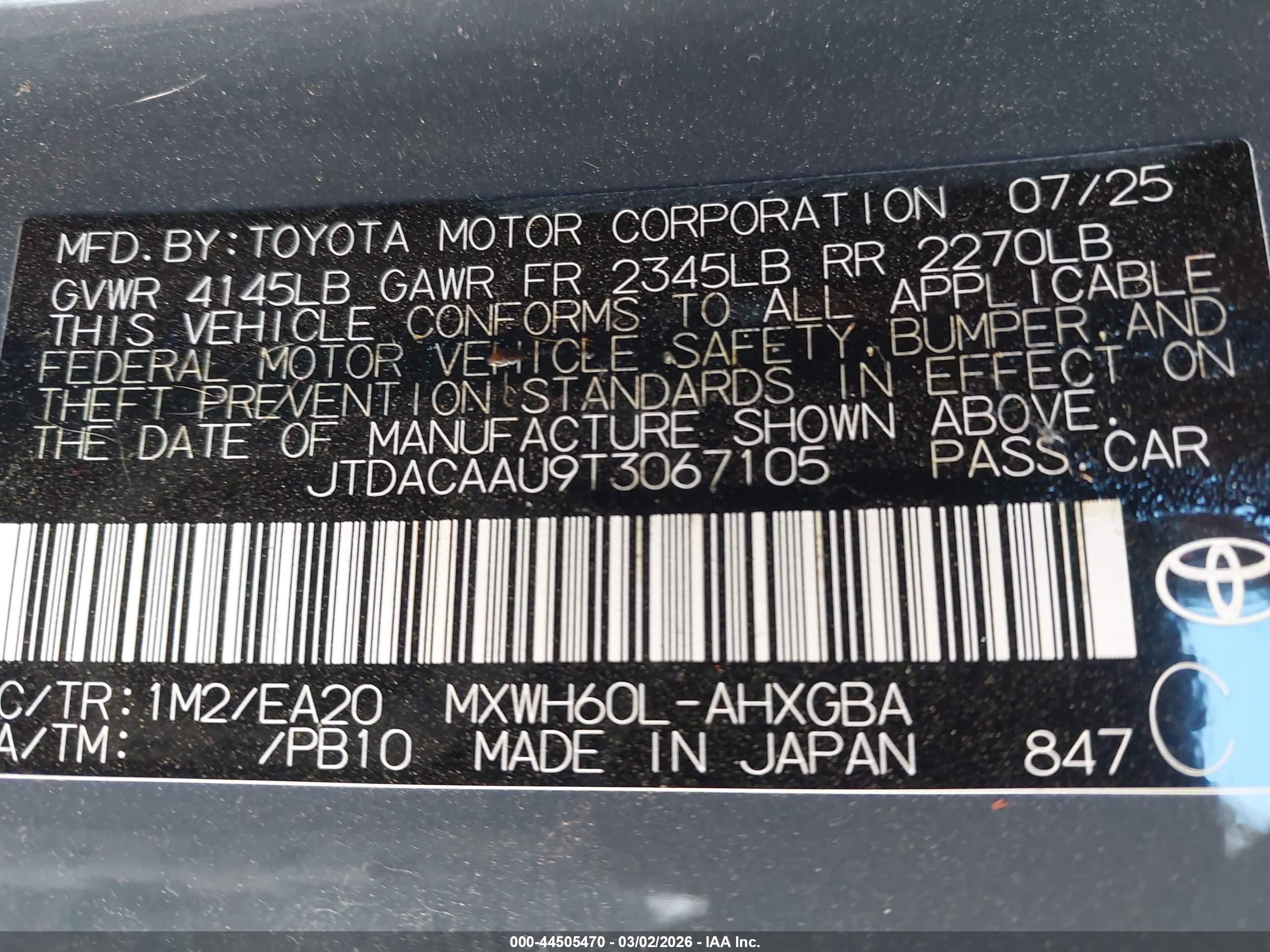 TOYOTA PRIUS image 9