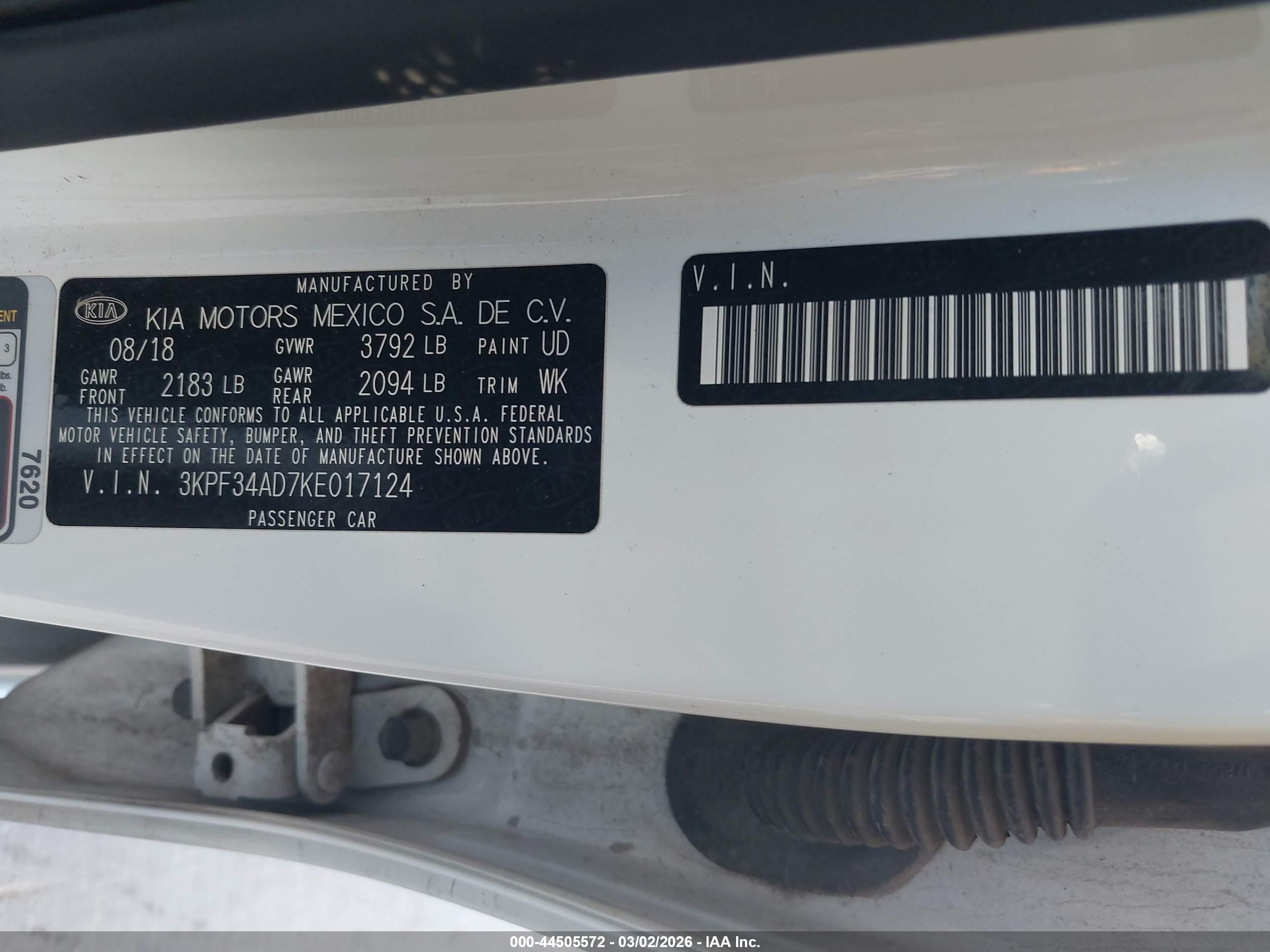 KIA FORTE image 9