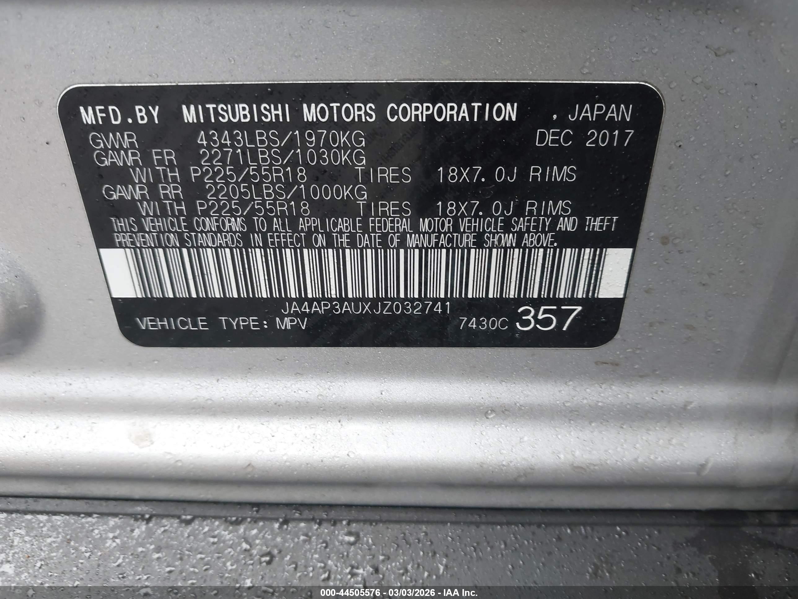 MITSUBISHI OUTLANDER image 9