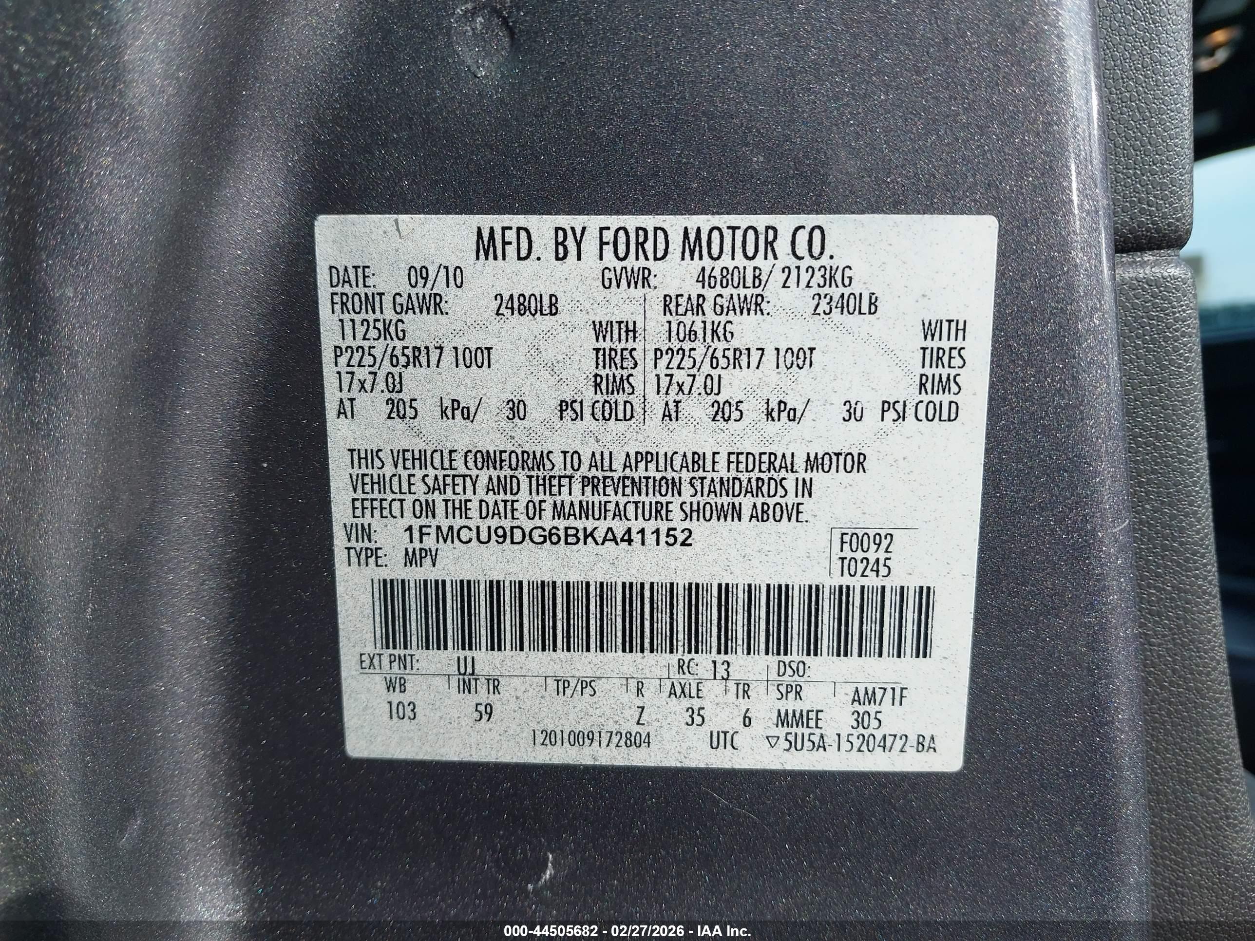 FORD ESCAPE image 9