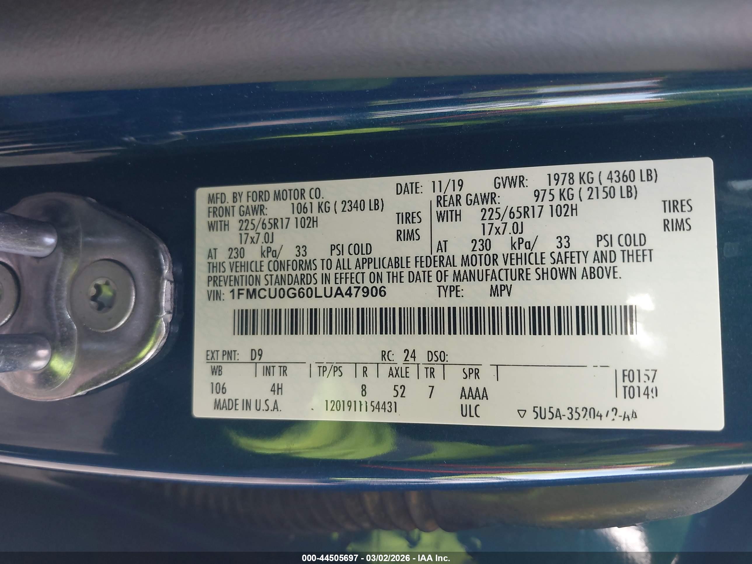 FORD ESCAPE image 9