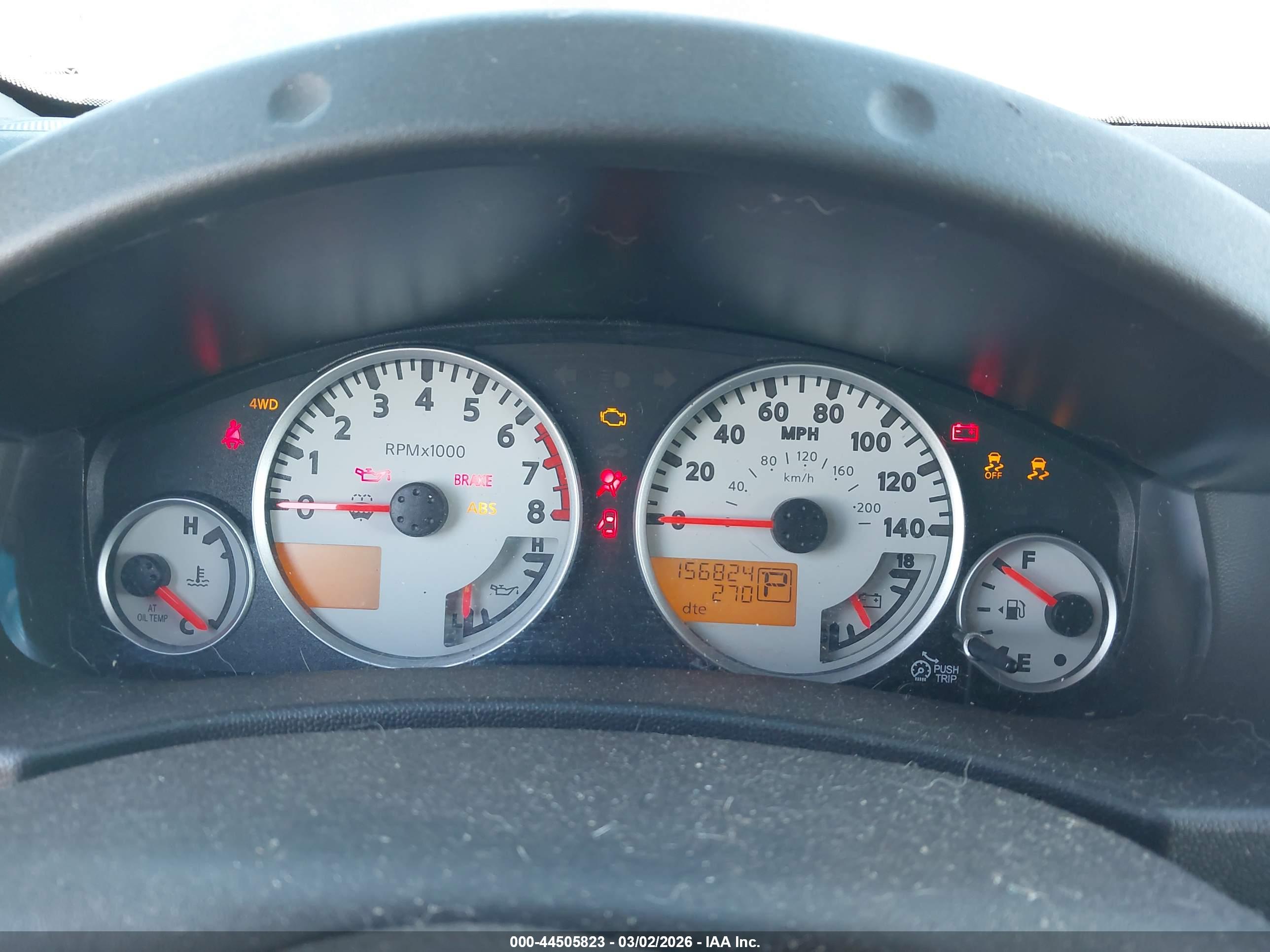 NISSAN XTERRA image 7