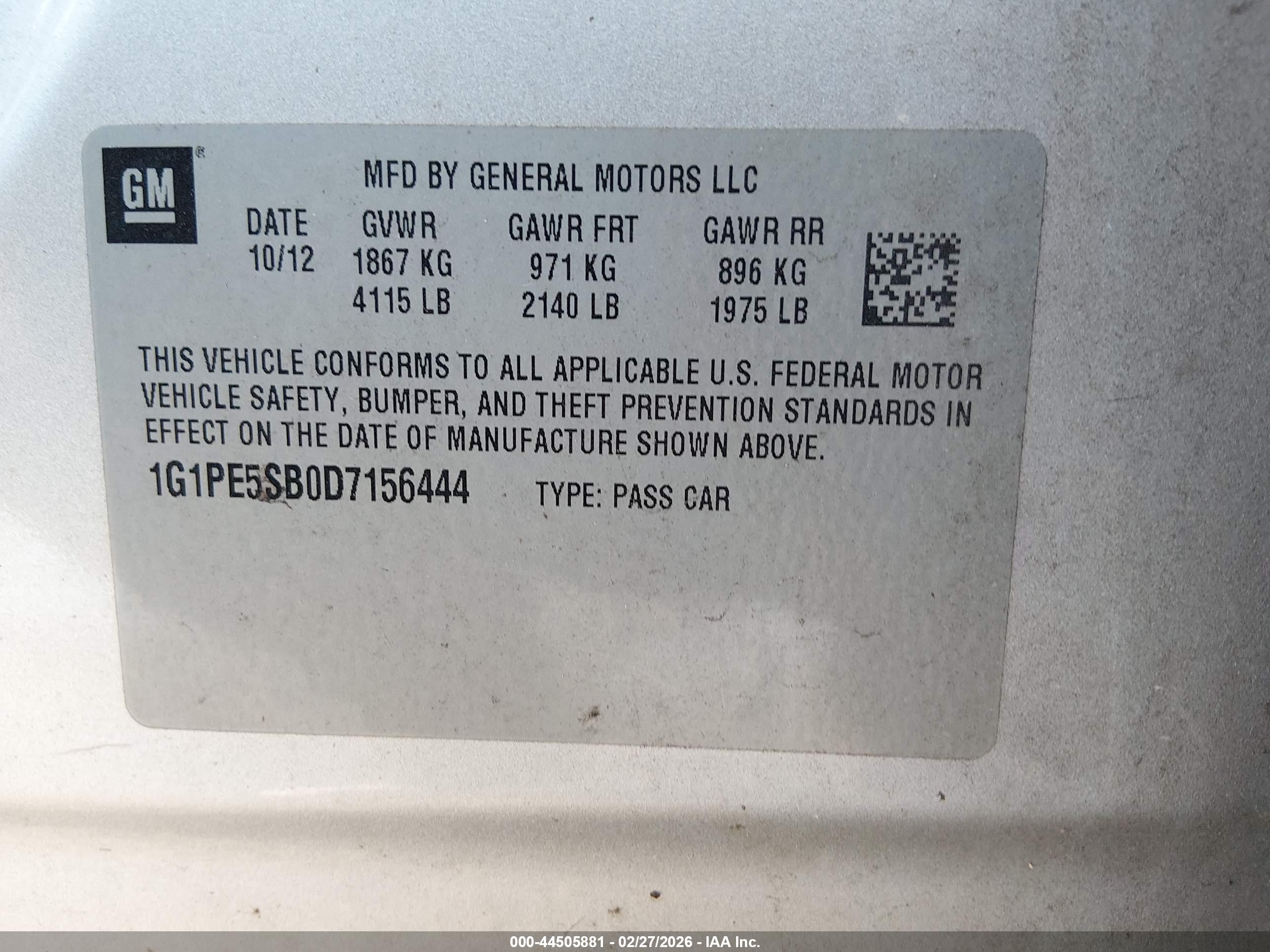 CHEVROLET CRUZE image 9