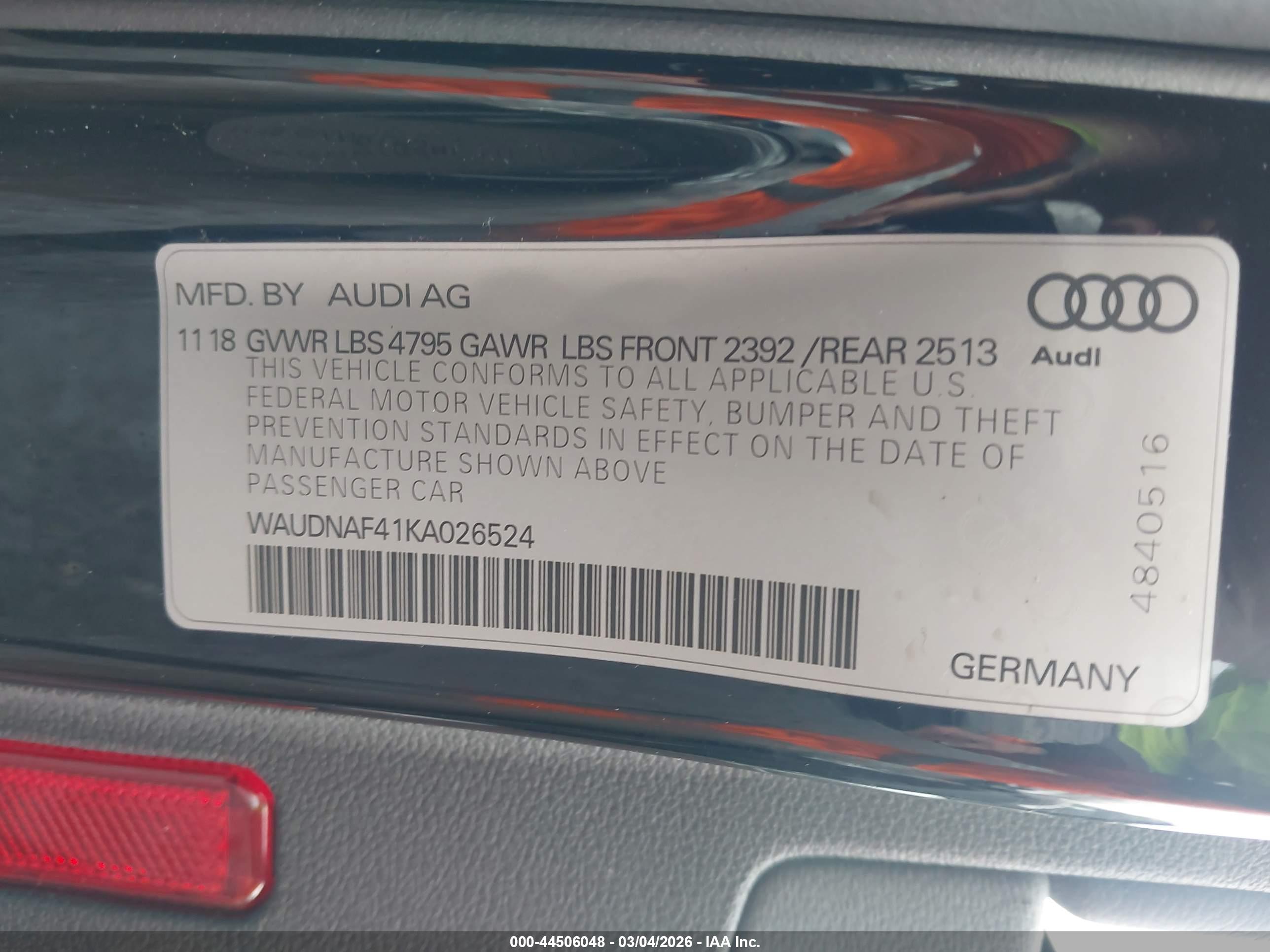 AUDI A4 image 9