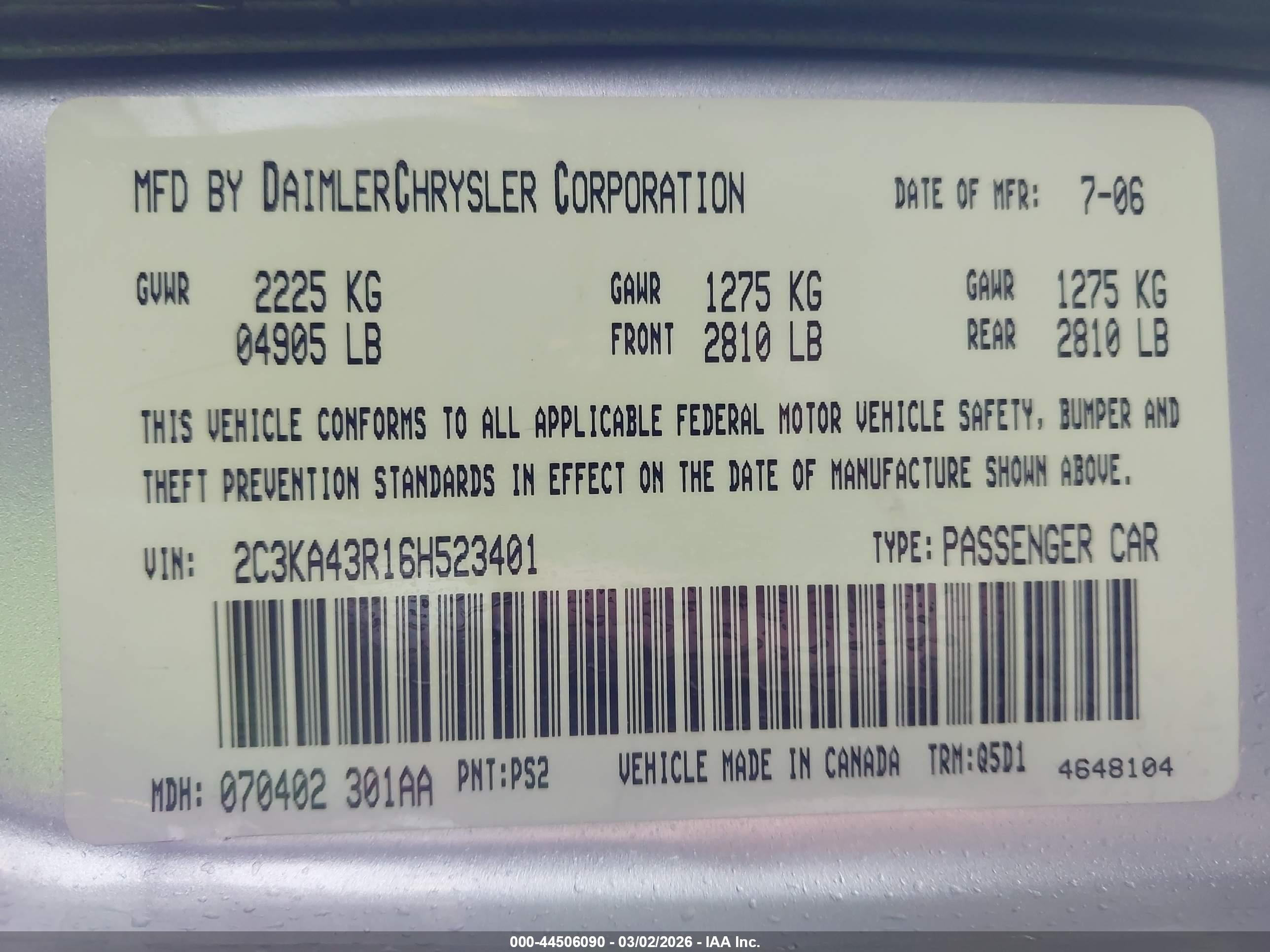 CHRYSLER 300 image 9