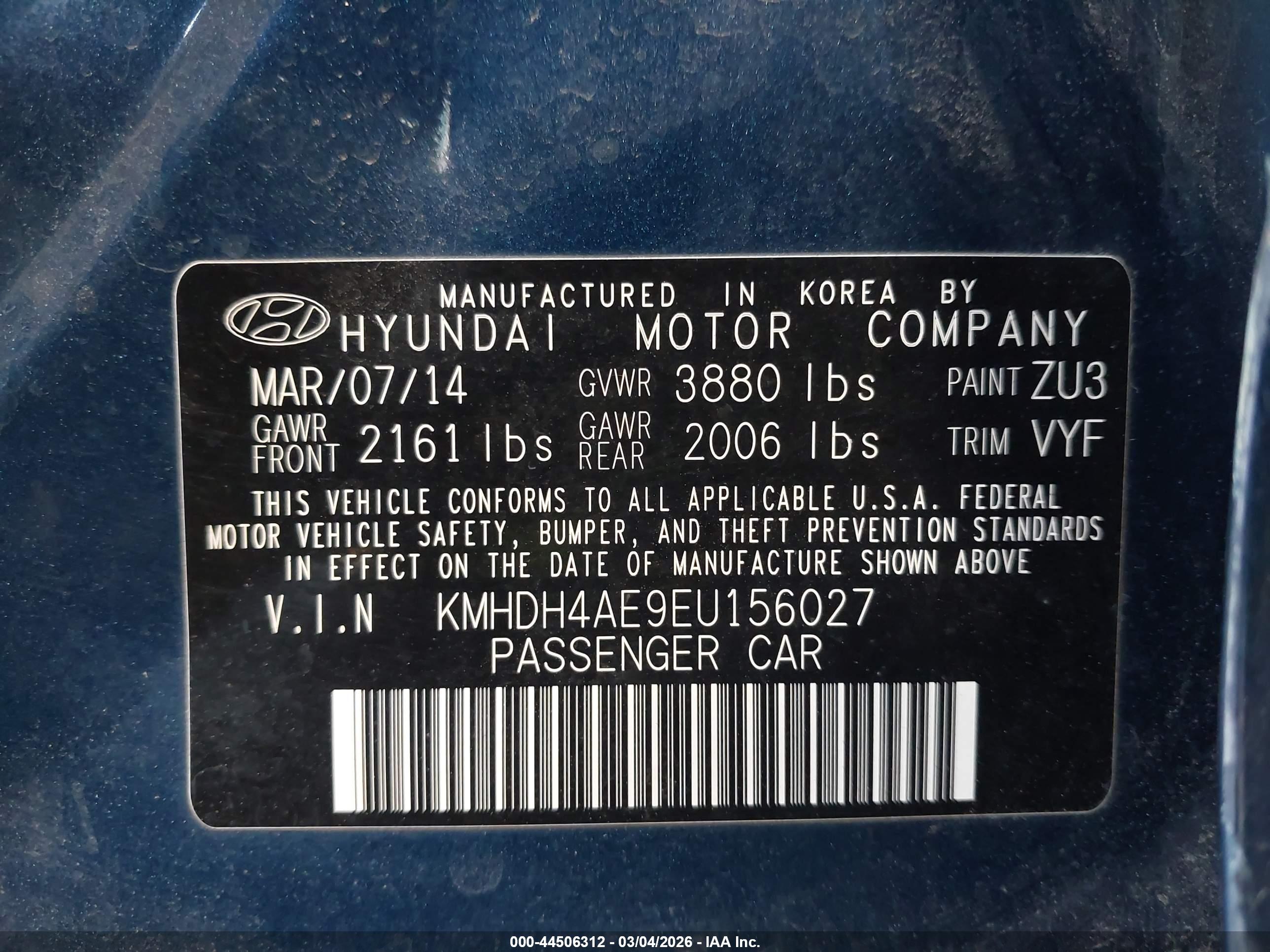 HYUNDAI ELANTRA image 9