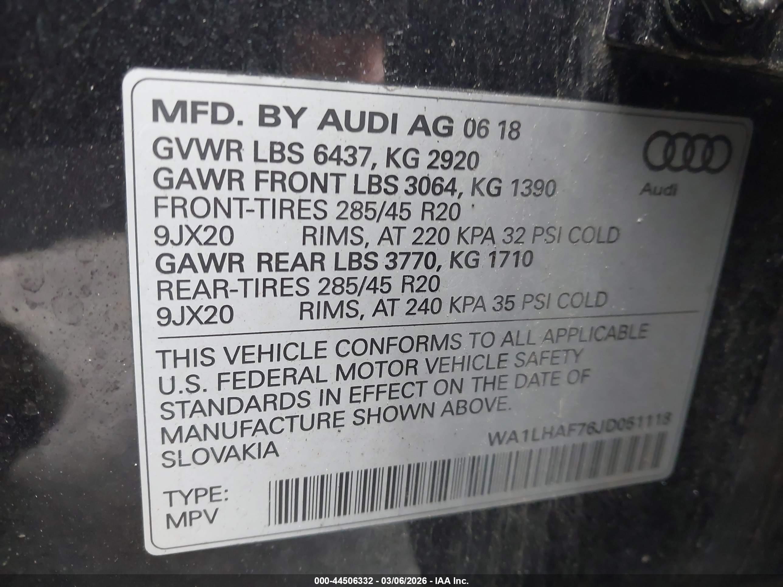 AUDI Q7 image 9