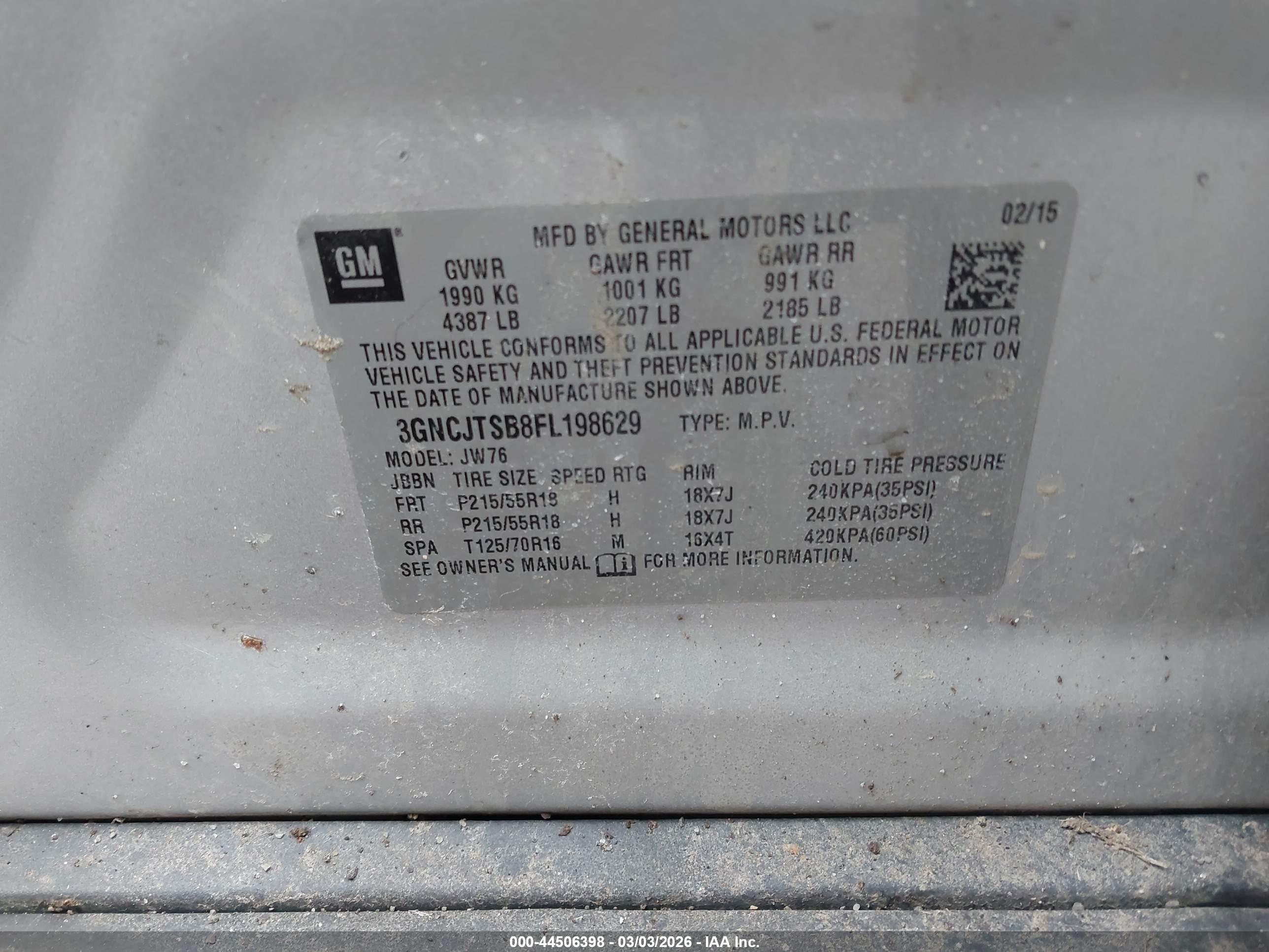 CHEVROLET TRAX image 9