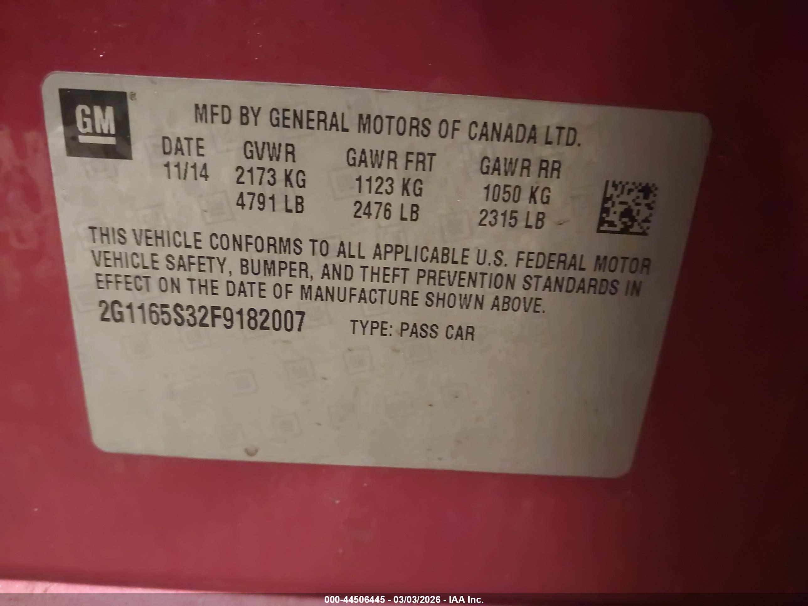 CHEVROLET IMPALA image 9