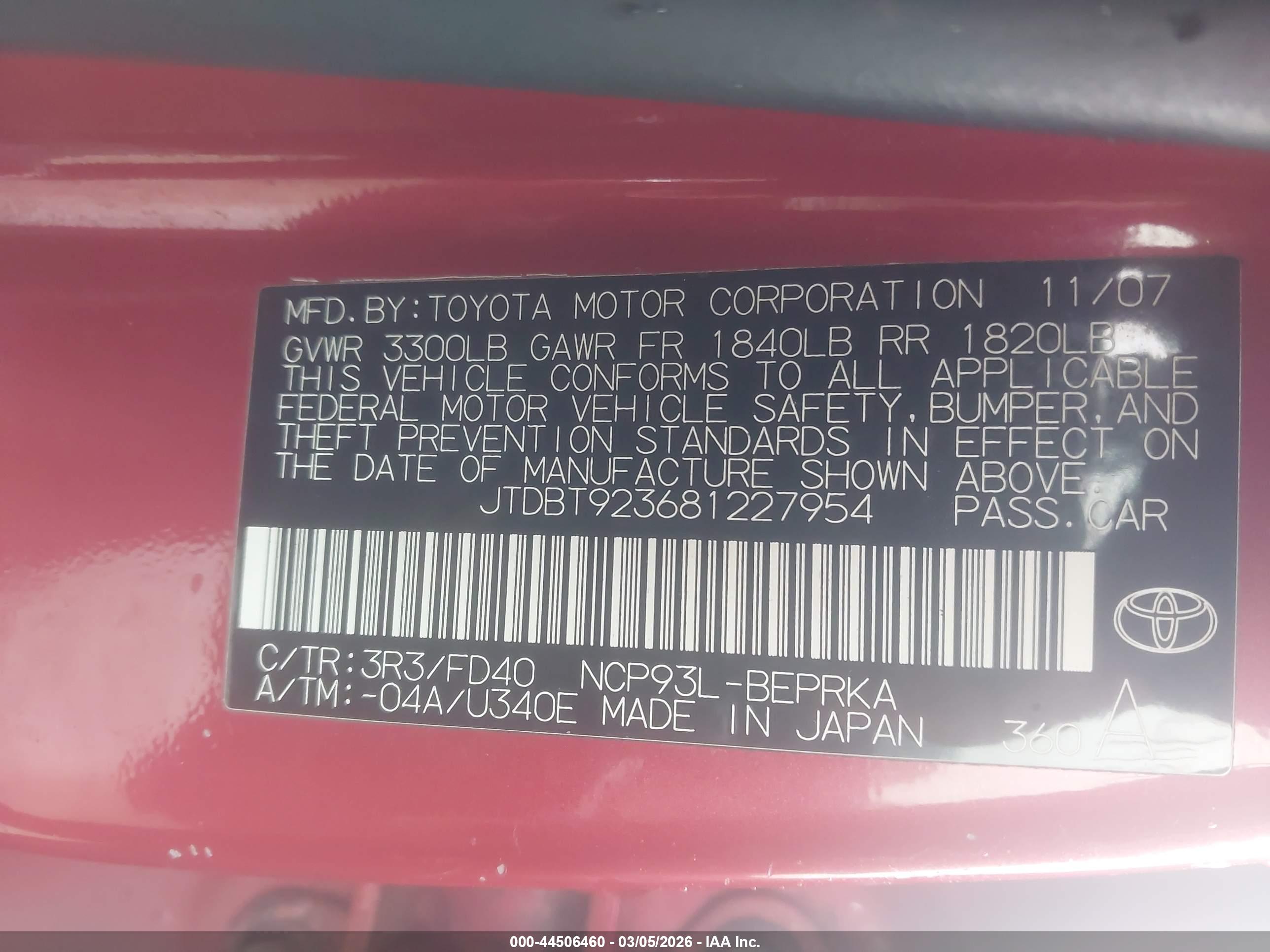 TOYOTA YARIS image 9