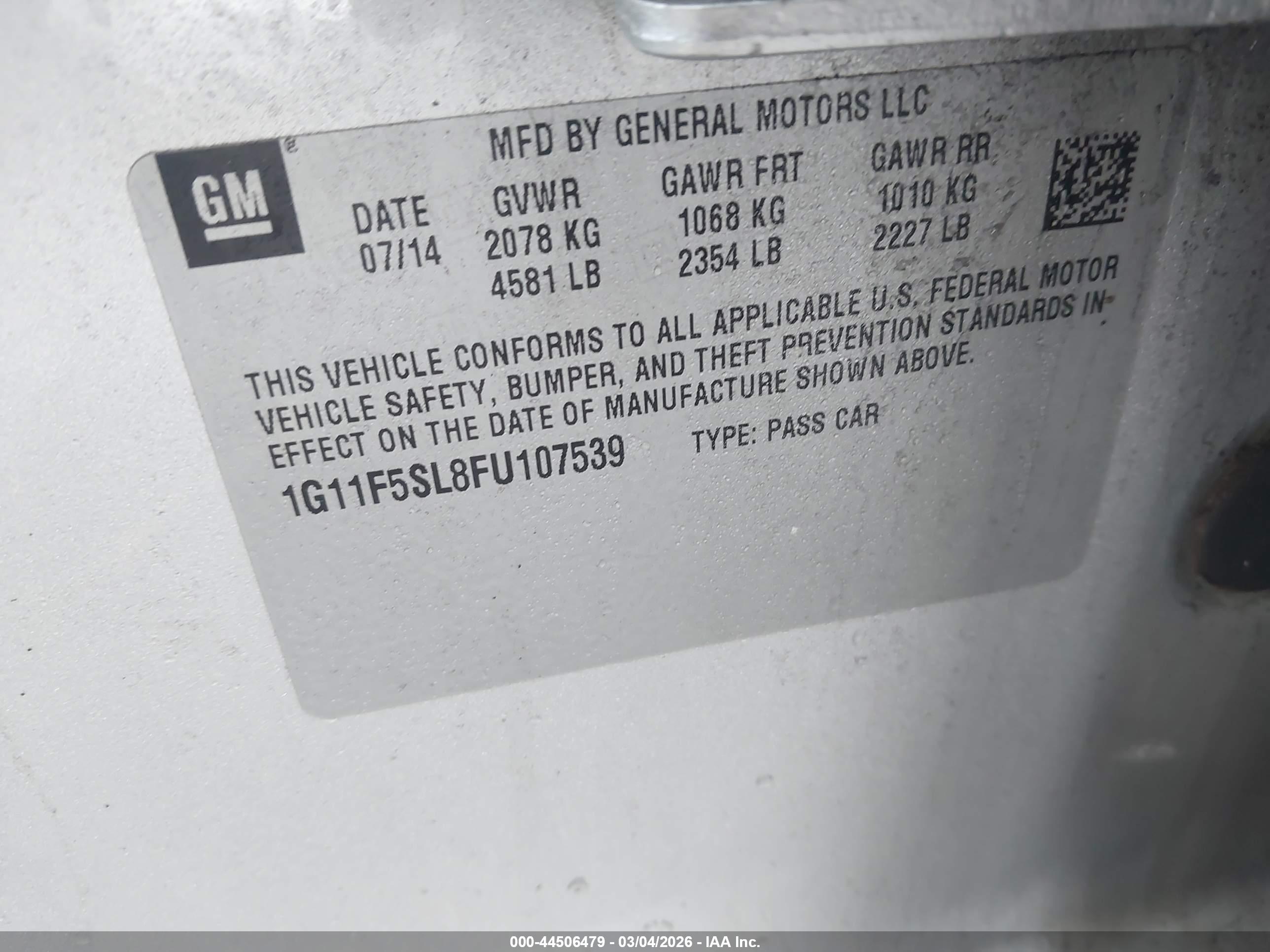 CHEVROLET MALIBU image 9