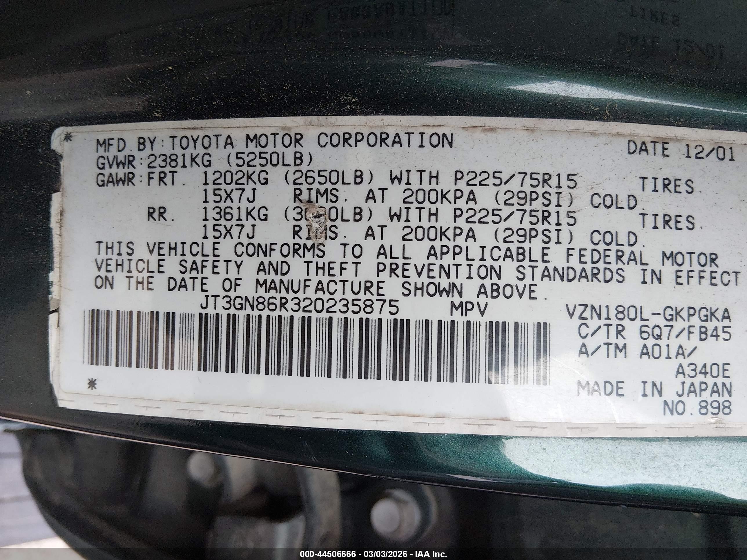 TOYOTA 4RUNNER image 9