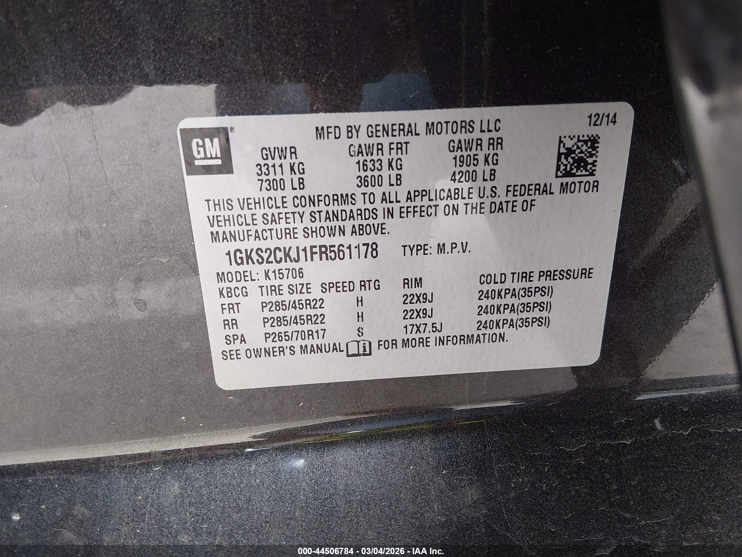 GMC YUKON image 9