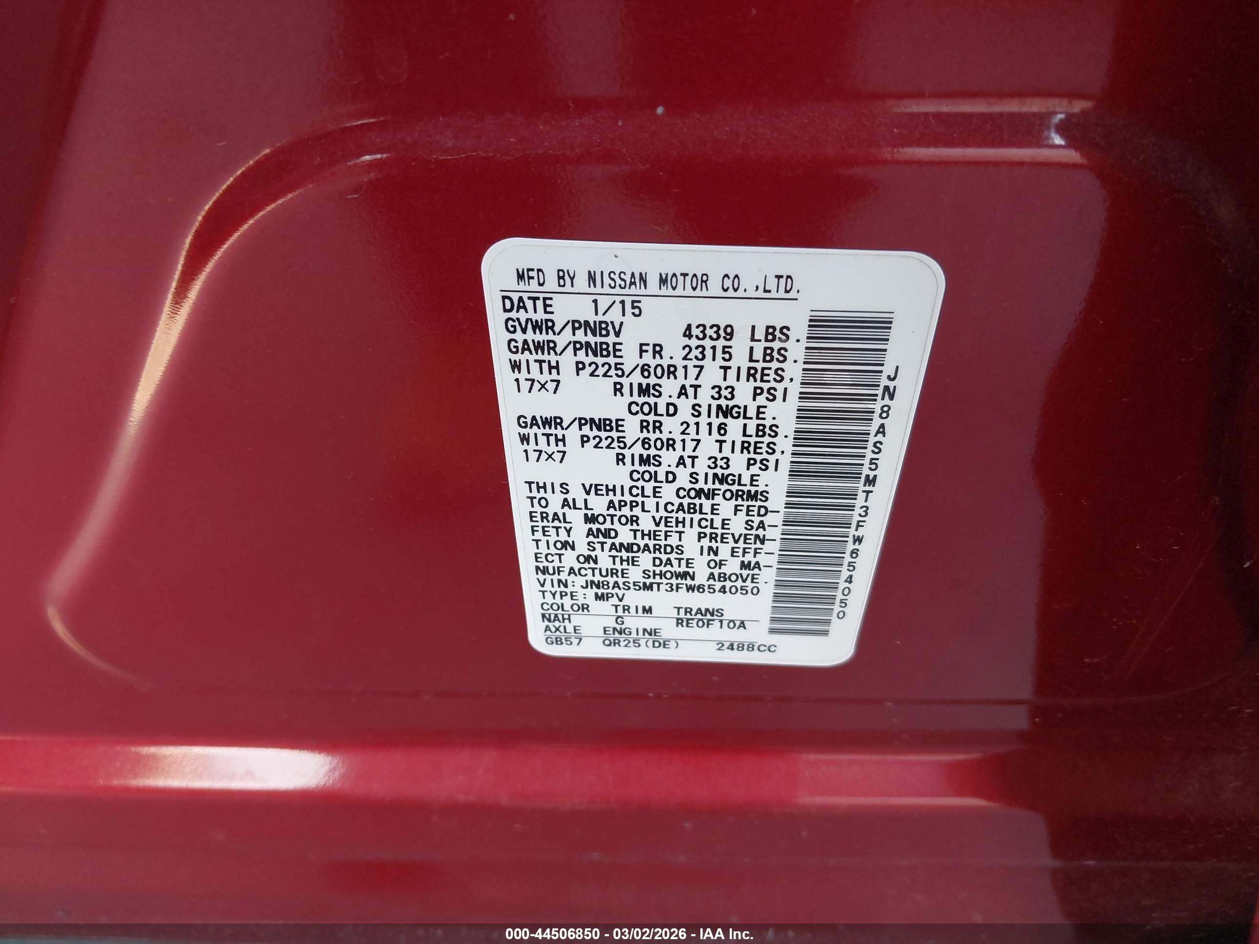 NISSAN ROGUE image 9