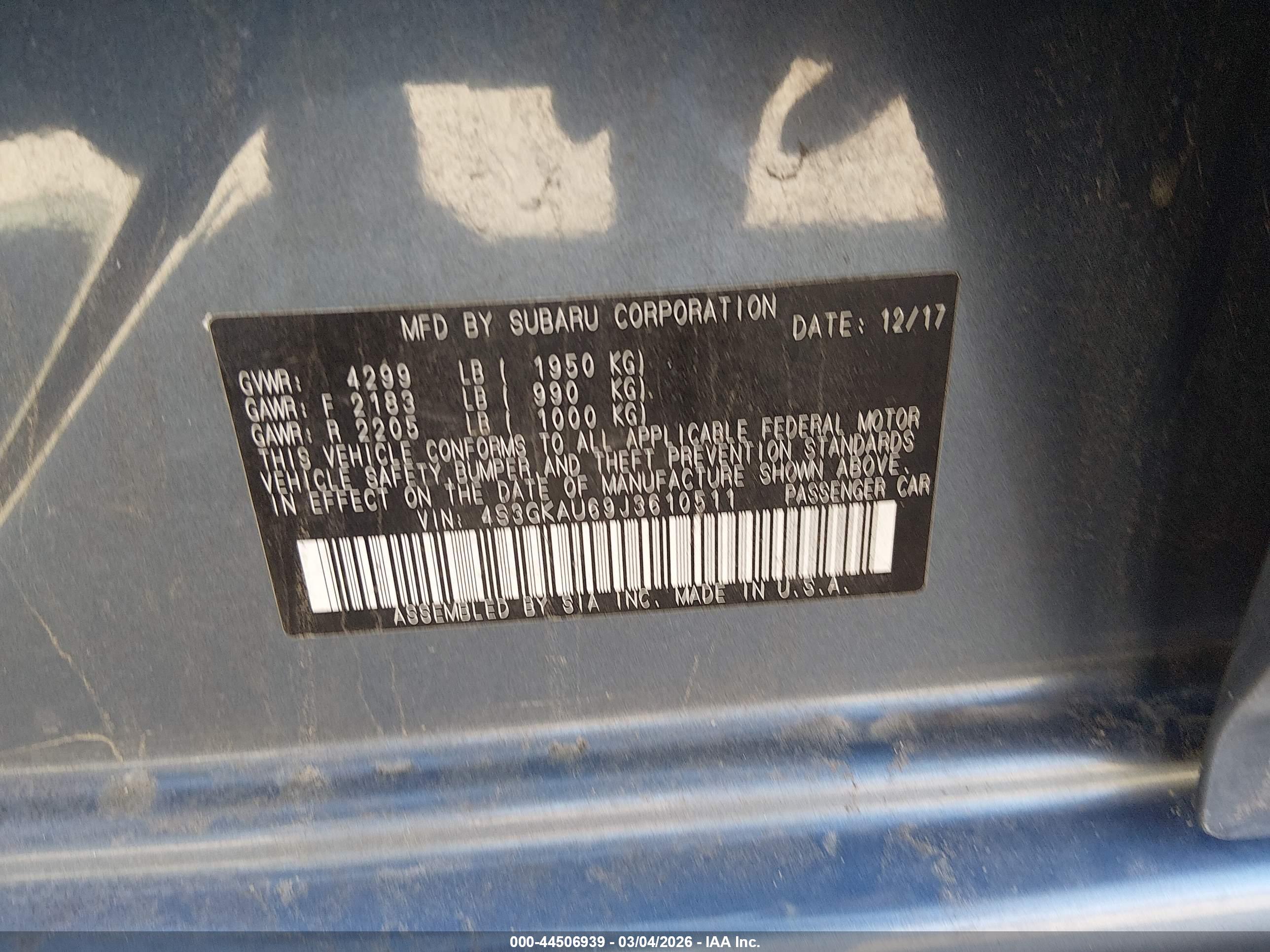SUBARU IMPREZA image 9