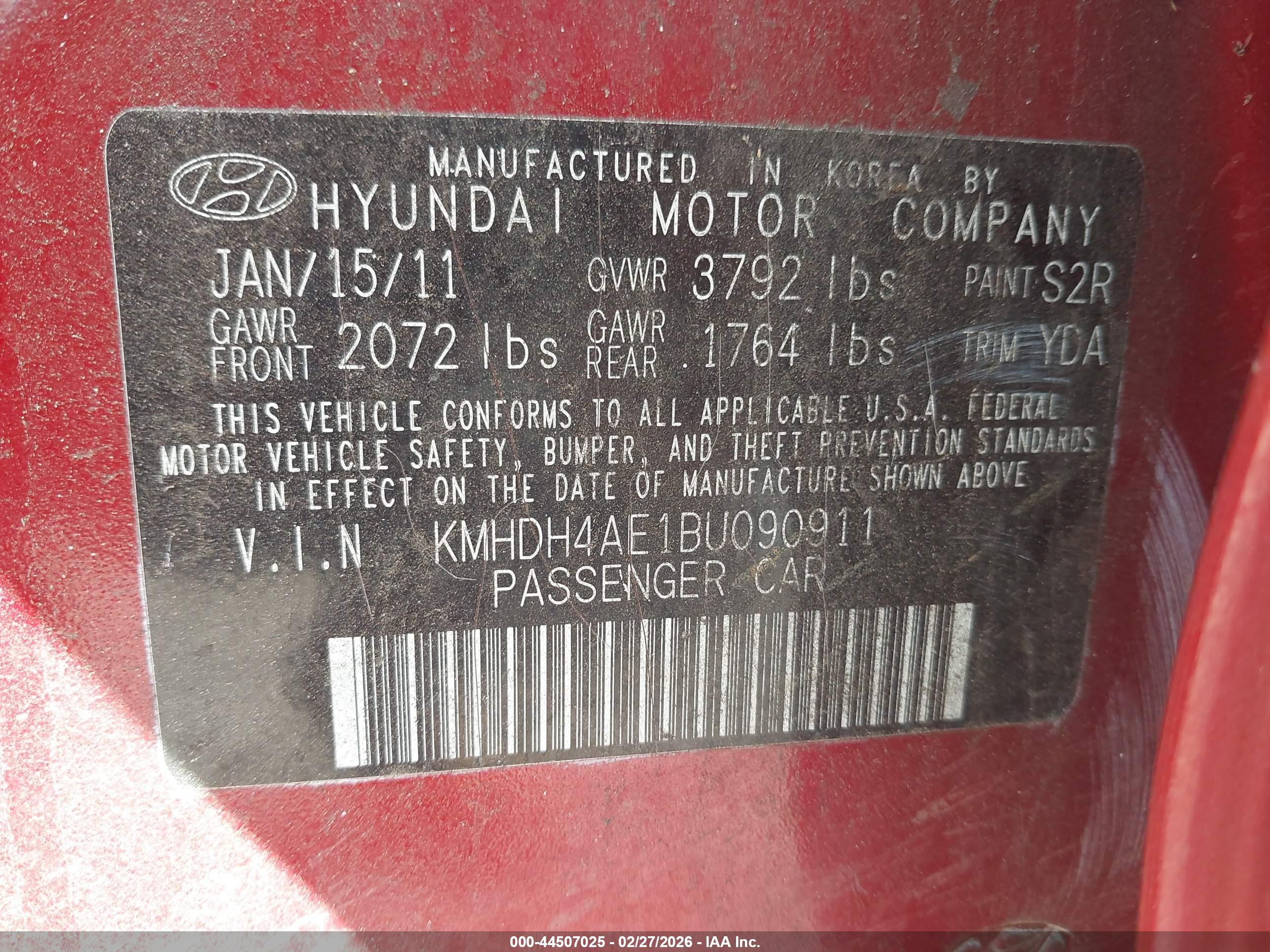 HYUNDAI ELANTRA image 9