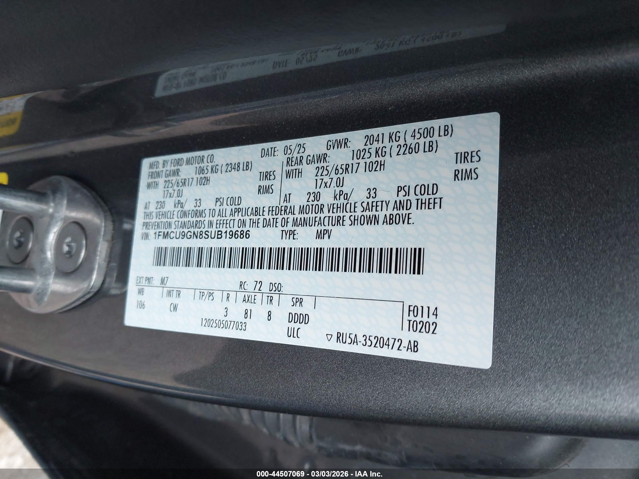 FORD ESCAPE image 9