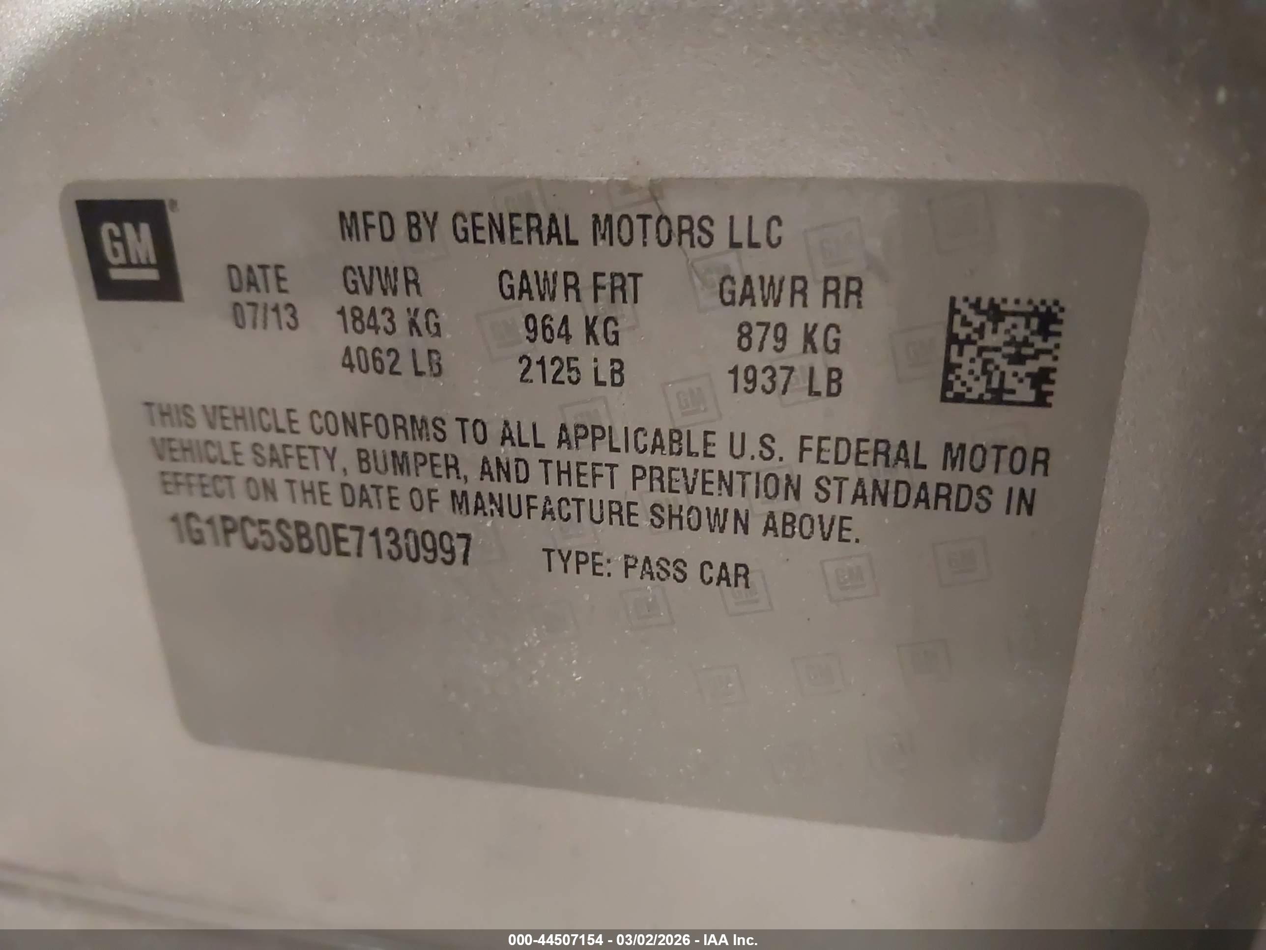 CHEVROLET CRUZE image 9