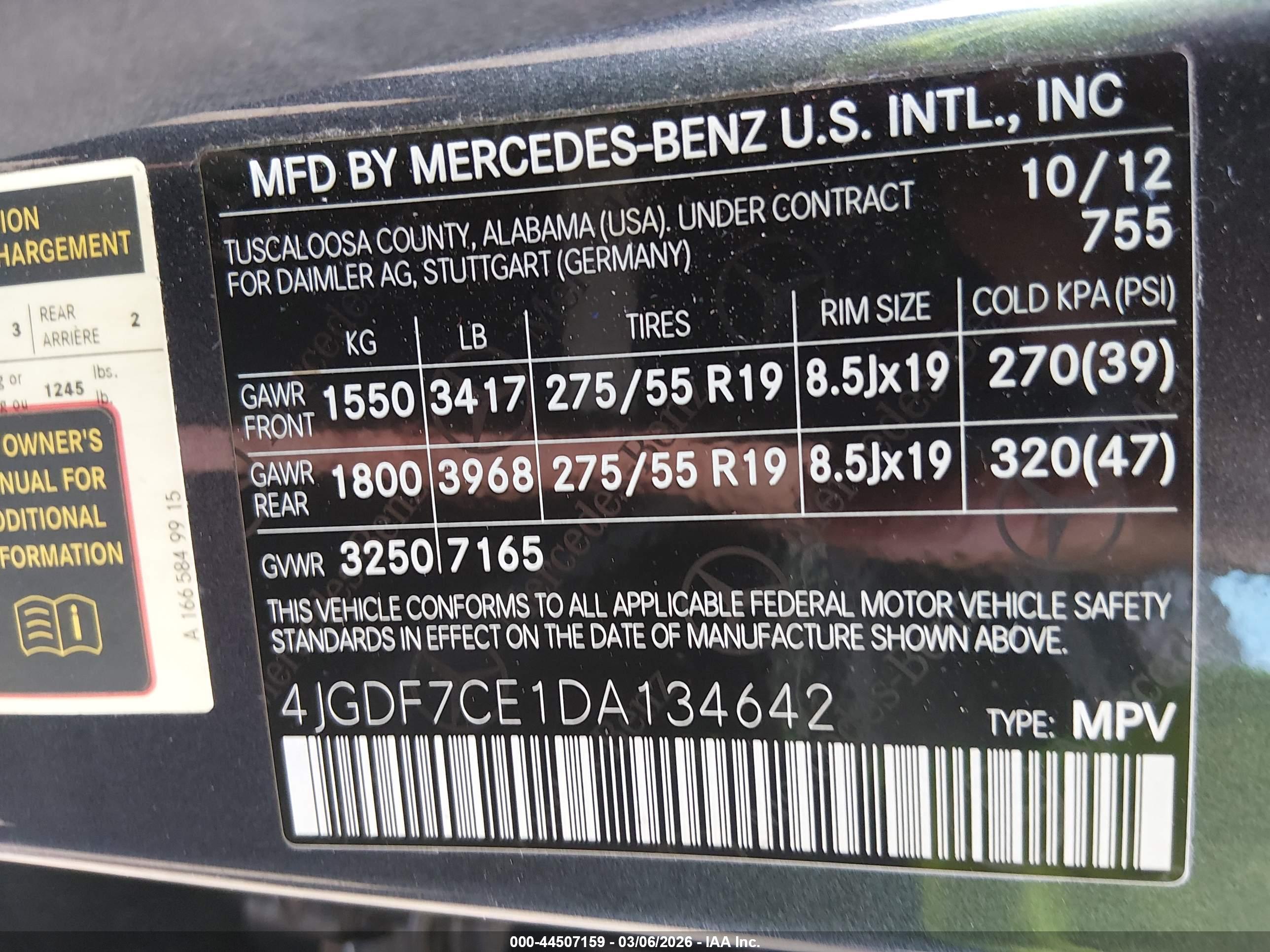 MERCEDES-BENZ GL image 9