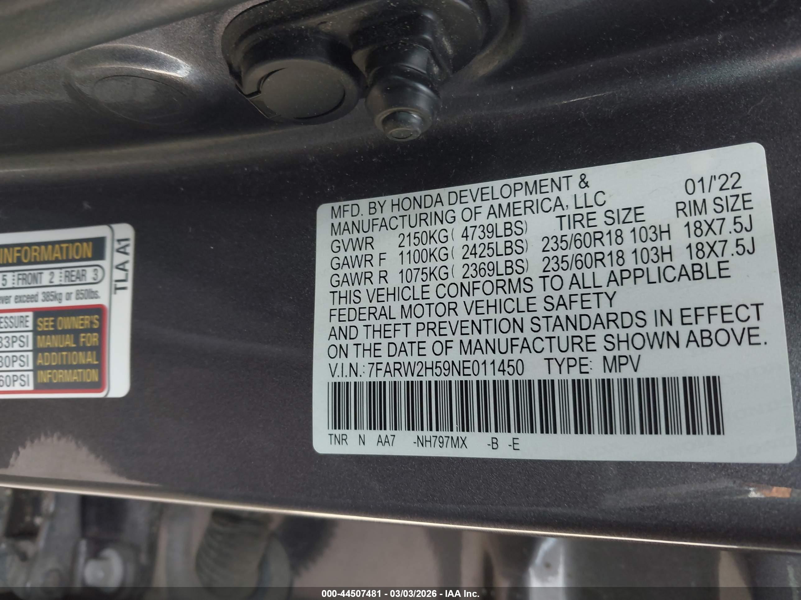 HONDA CR-V image 9