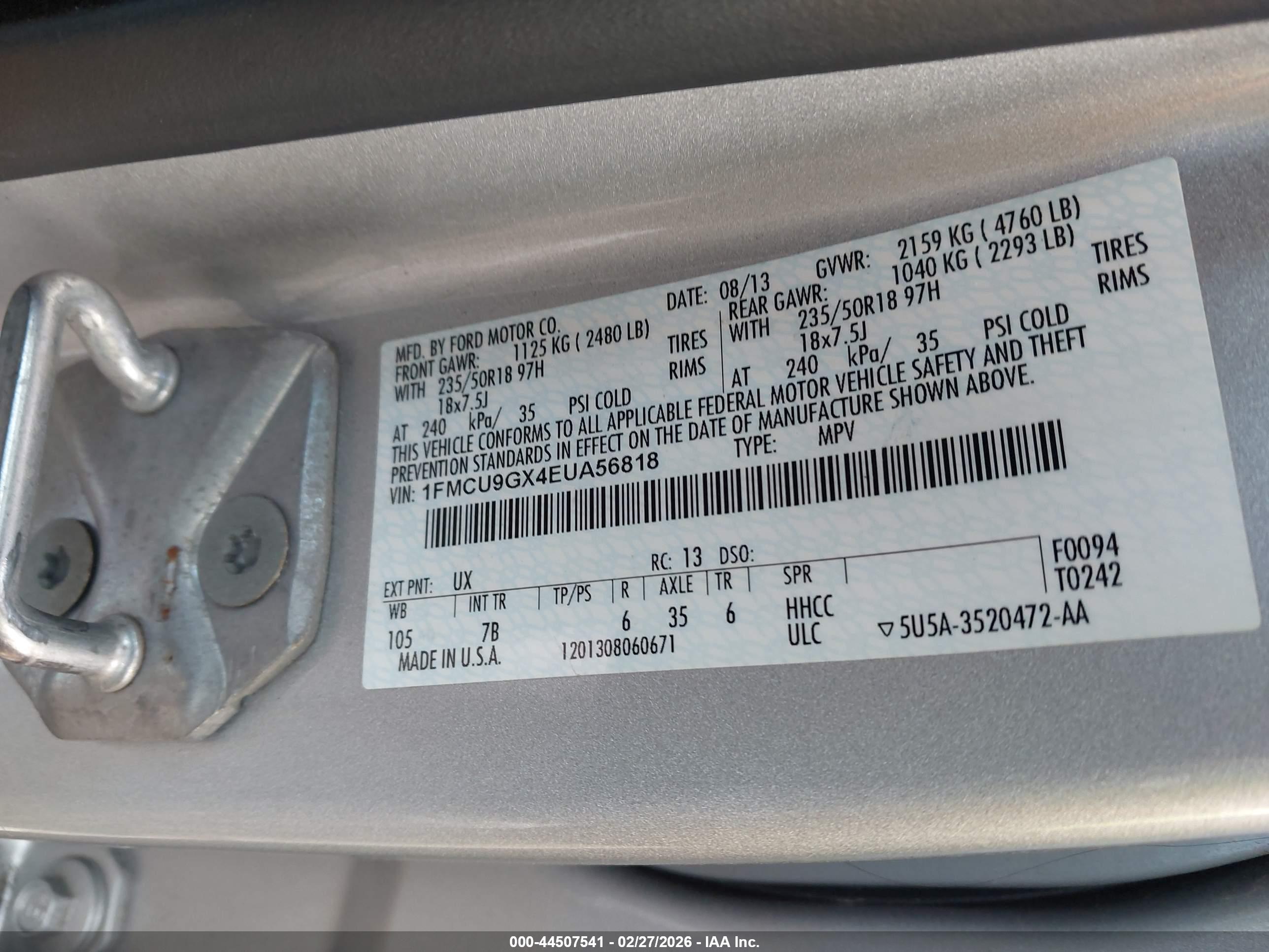 FORD ESCAPE image 9