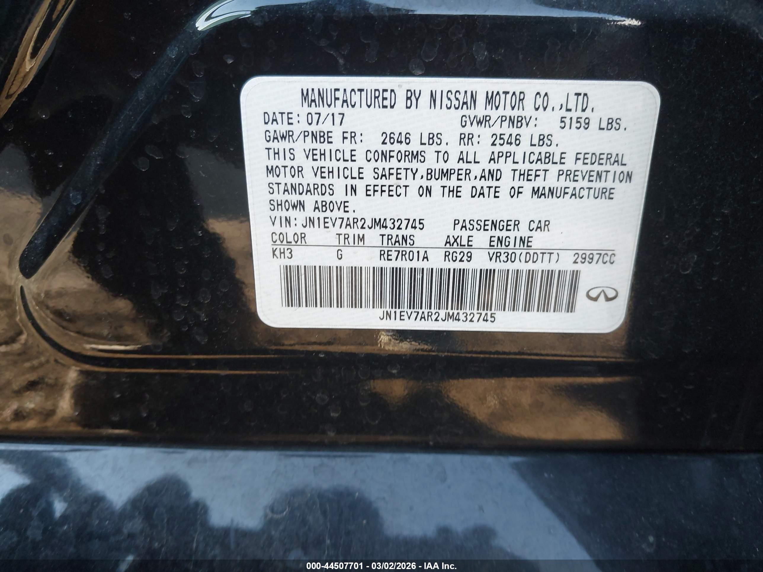 INFINITI Q50 image 9