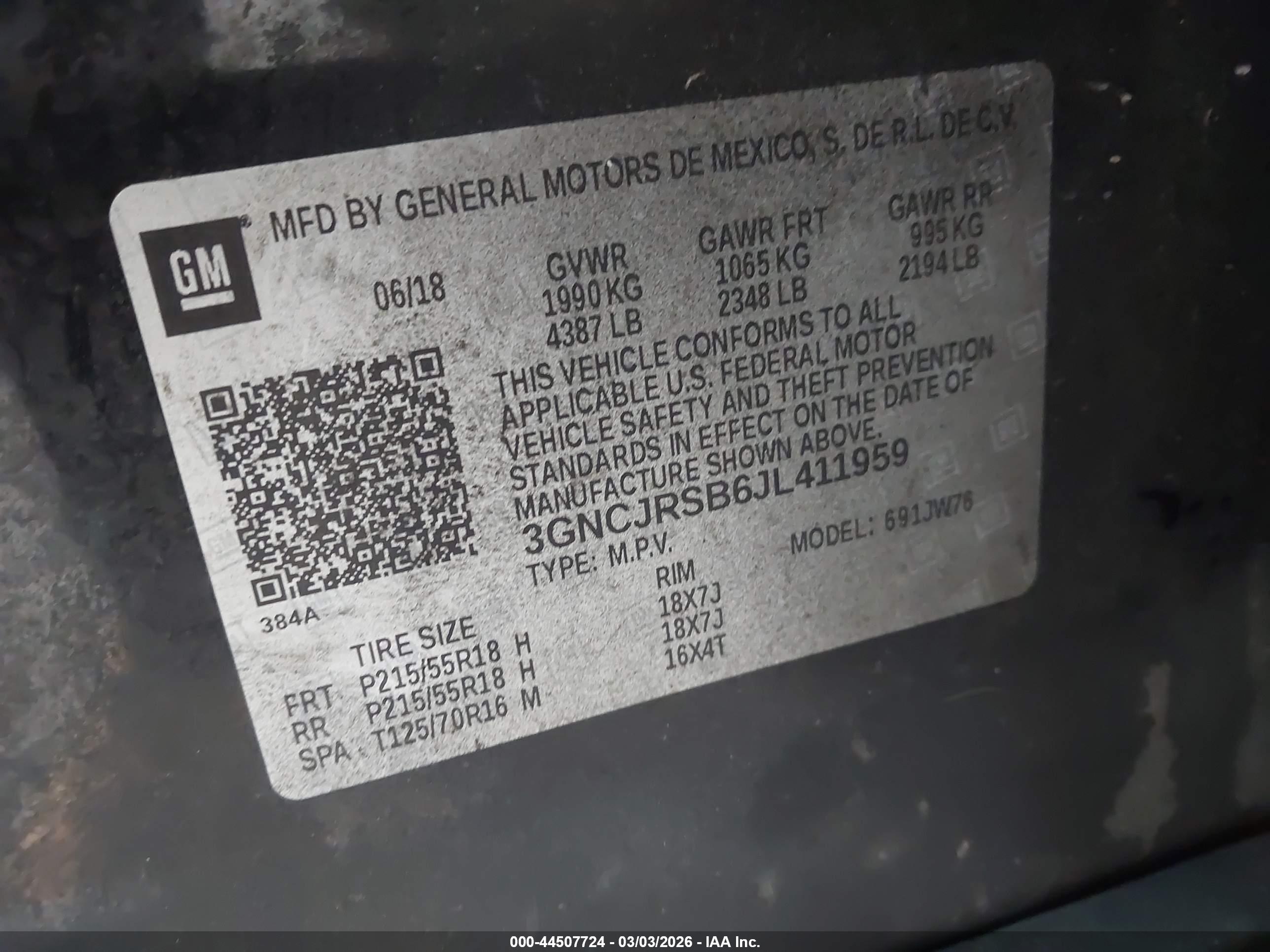 CHEVROLET TRAX image 9