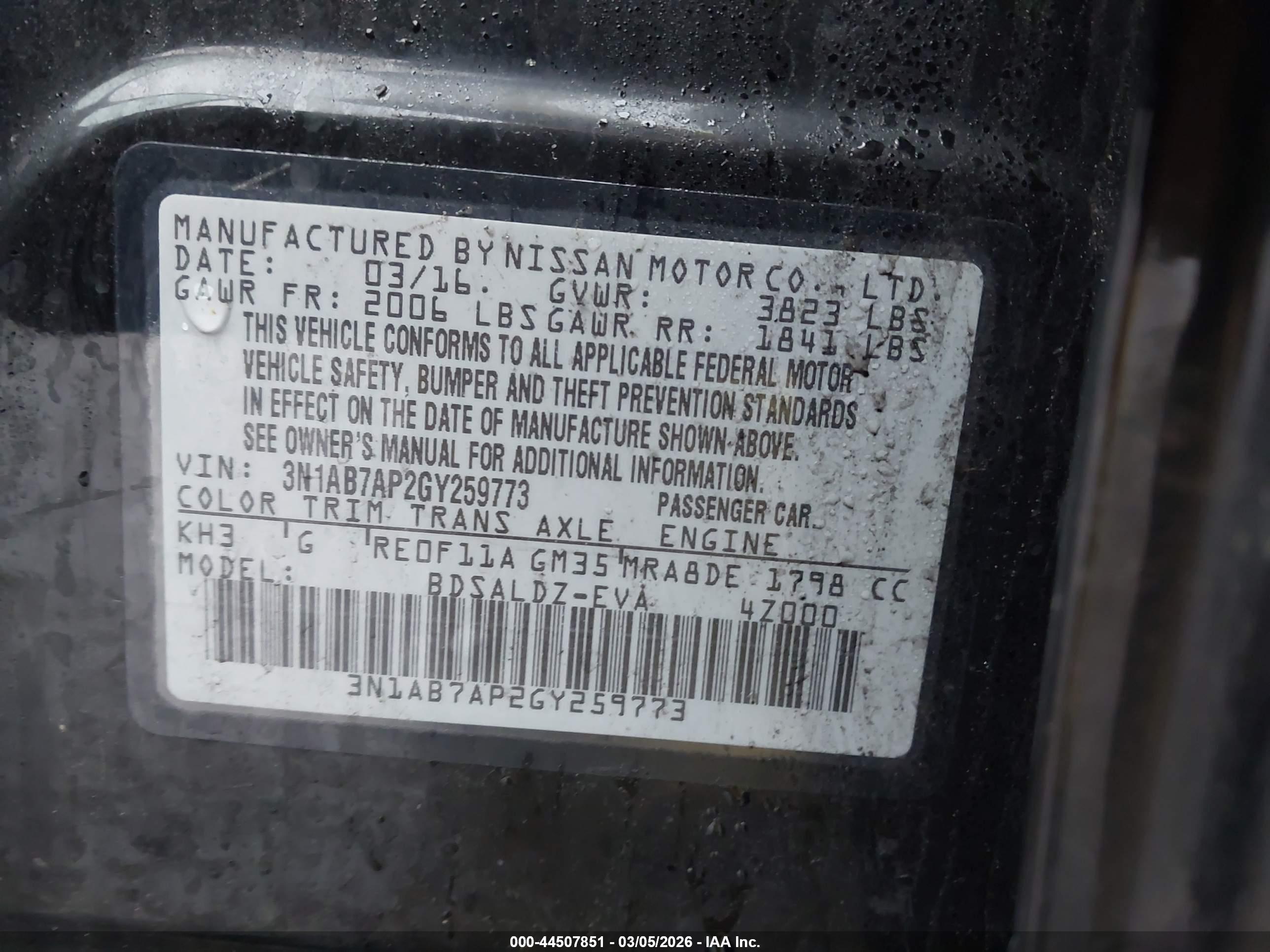 NISSAN SENTRA image 9