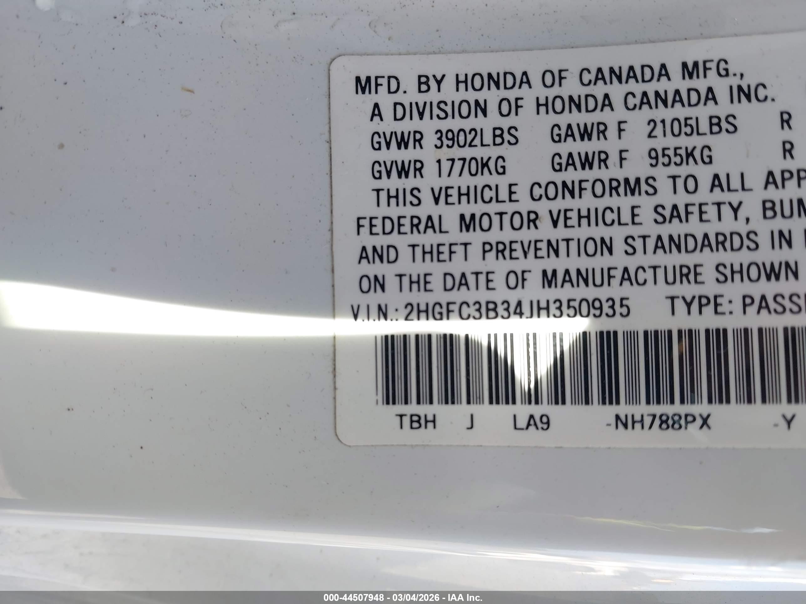 HONDA CIVIC image 9