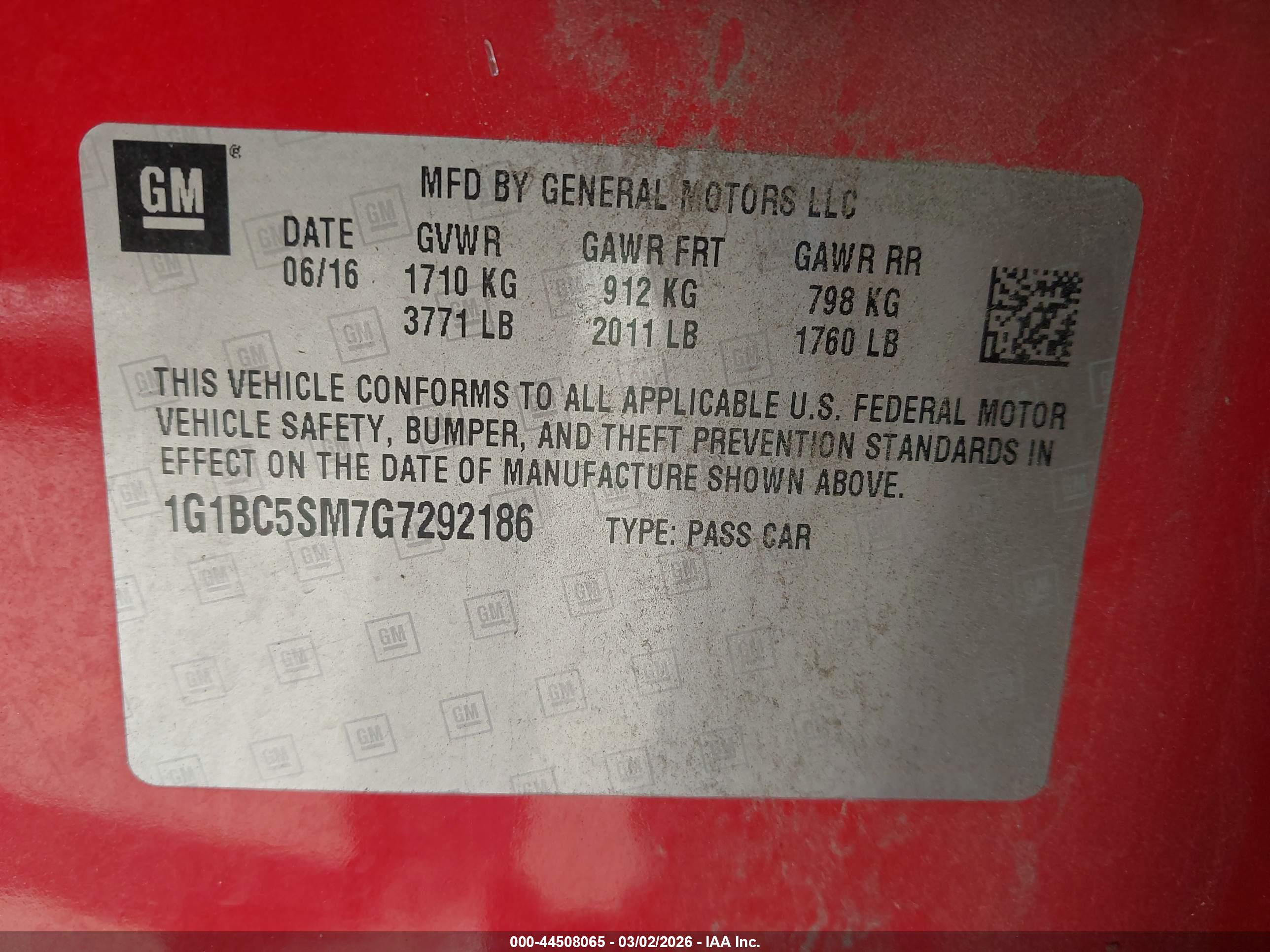 CHEVROLET CRUZE image 9