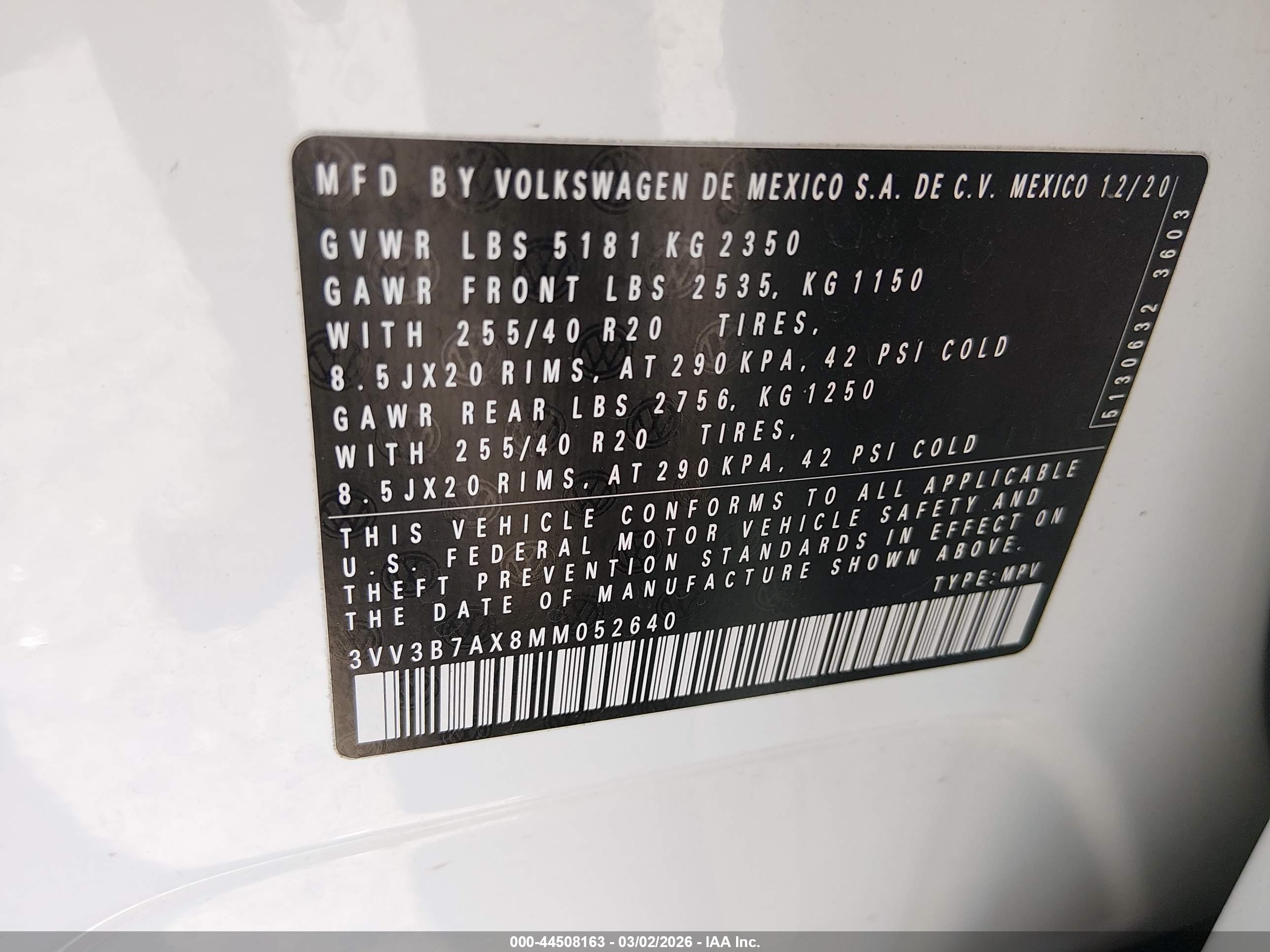 VOLKSWAGEN TIGUAN image 9