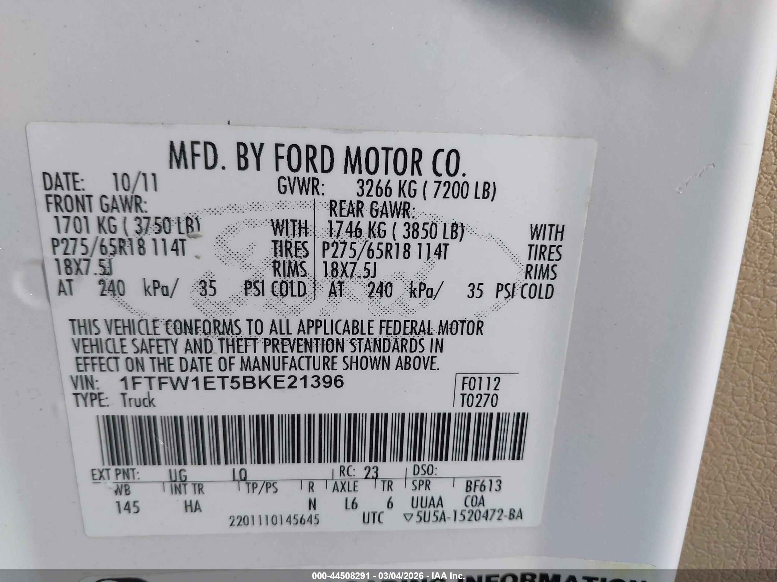 FORD F-150 image 9
