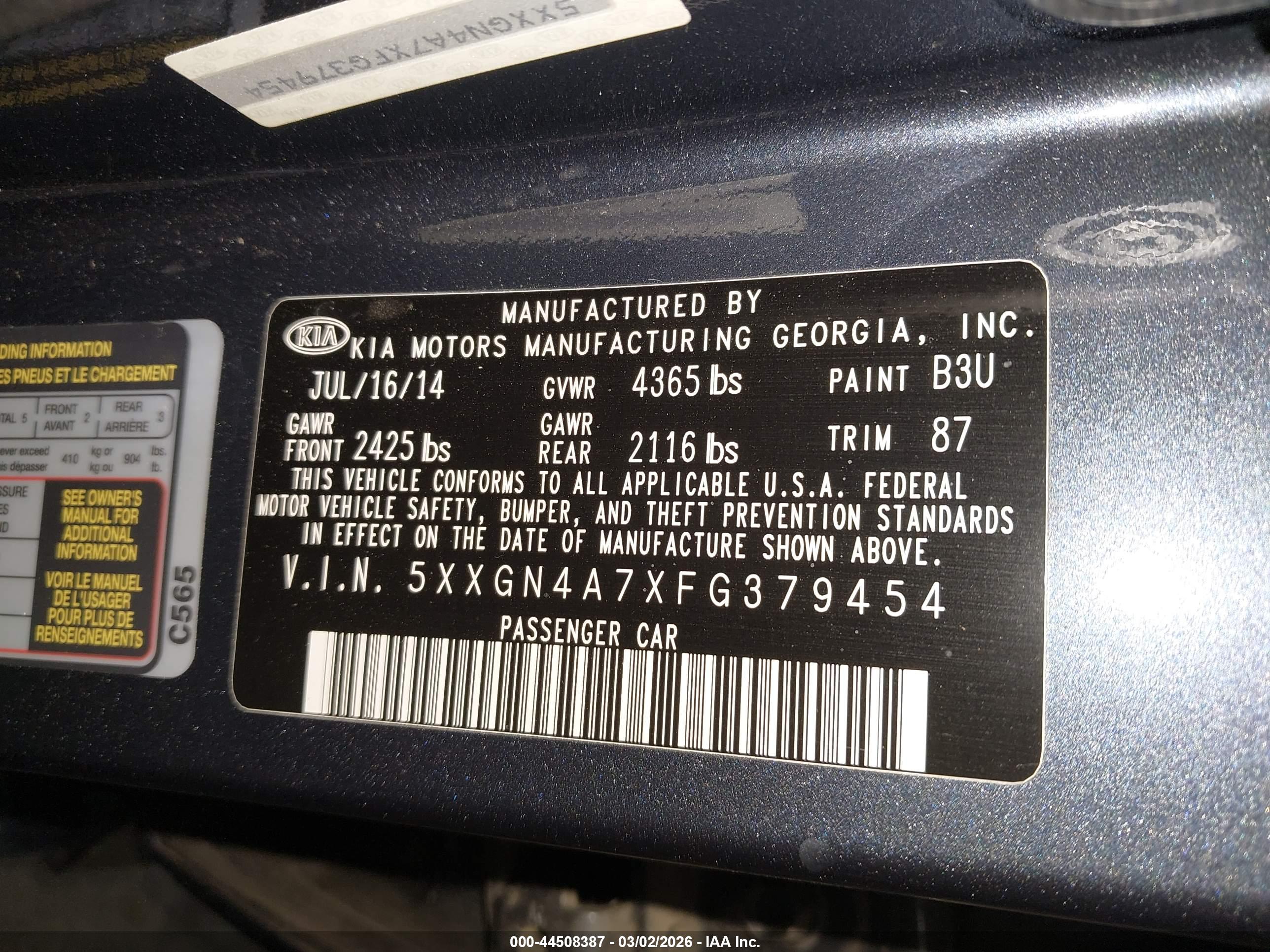 KIA OPTIMA image 9