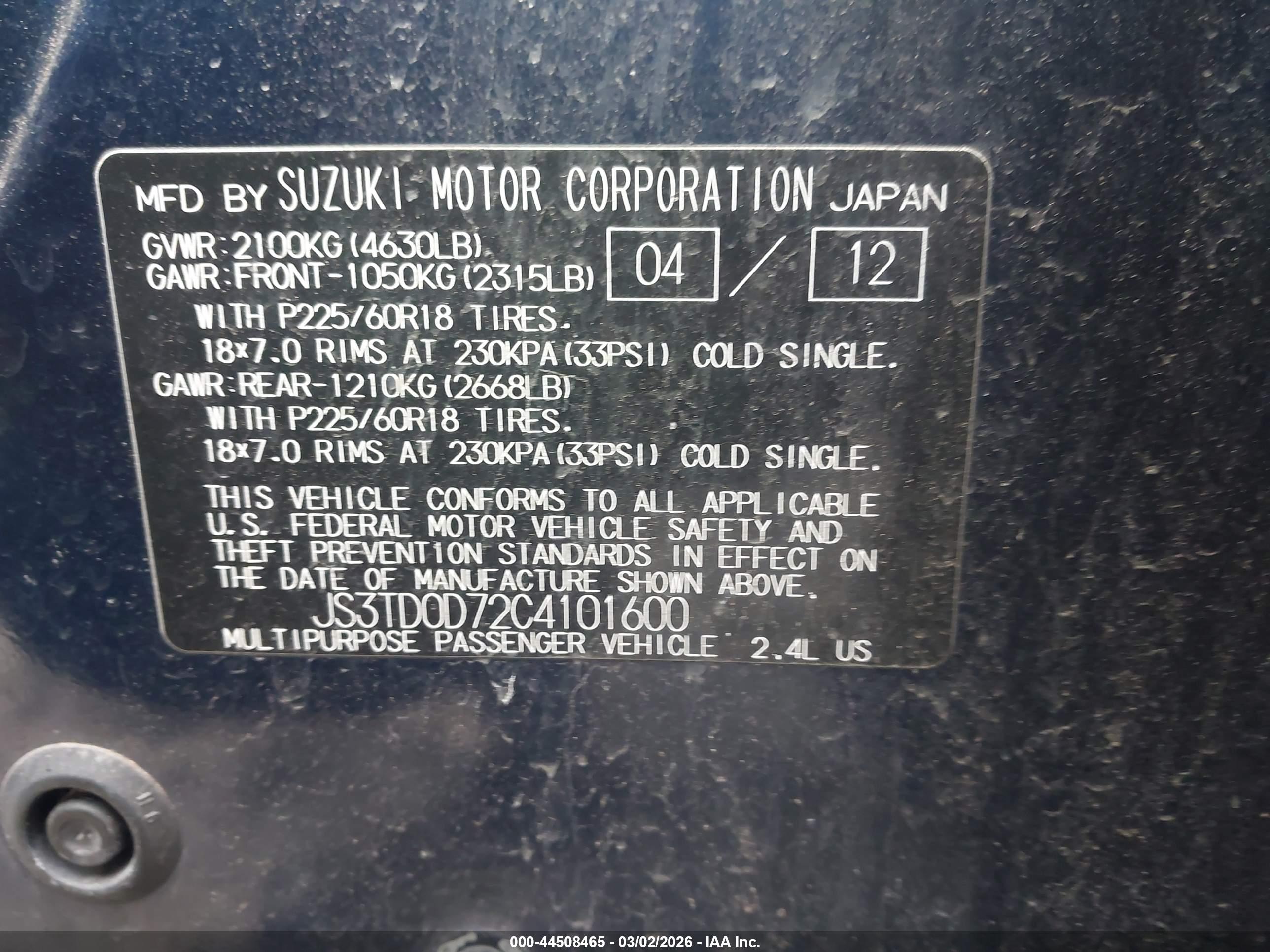 SUZUKI GRAND image 9