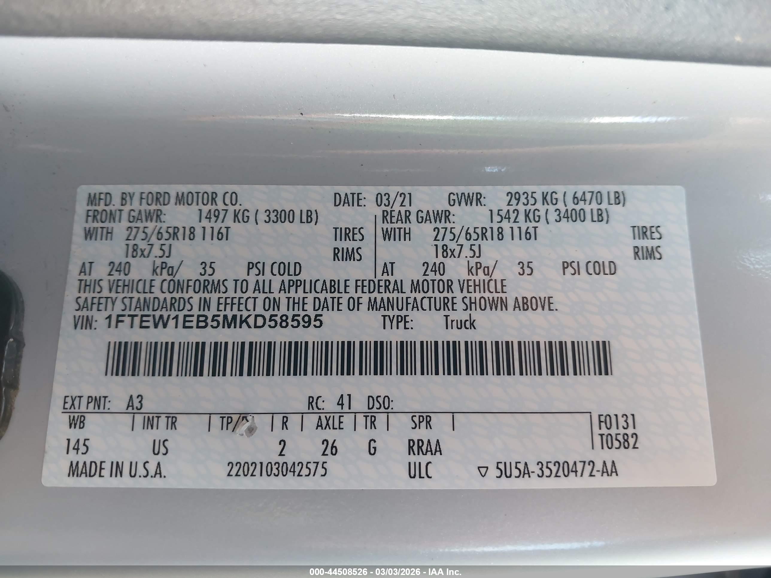 FORD F-150 image 9