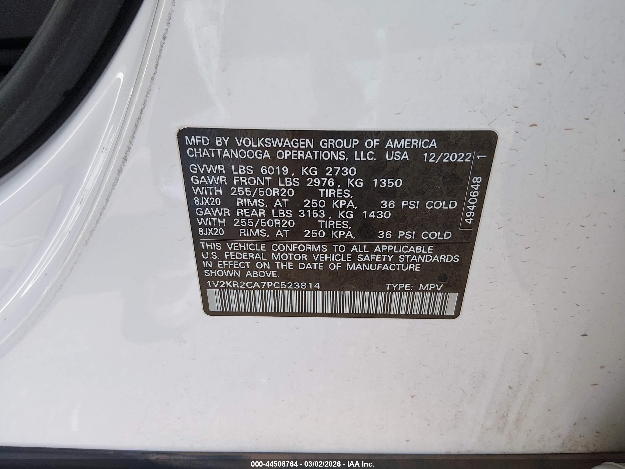 VOLKSWAGEN ATLAS image 9