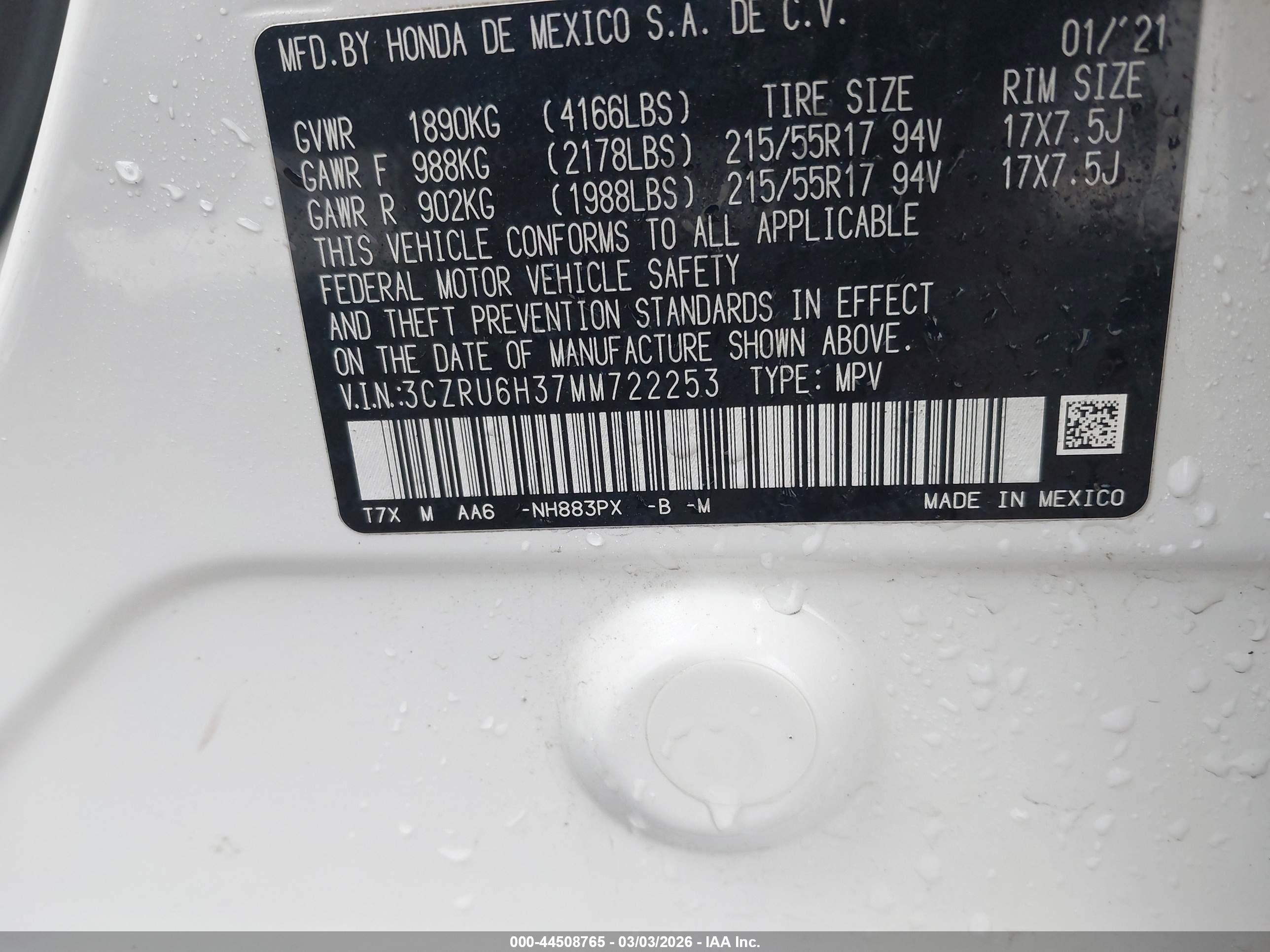 HONDA HR-V image 9
