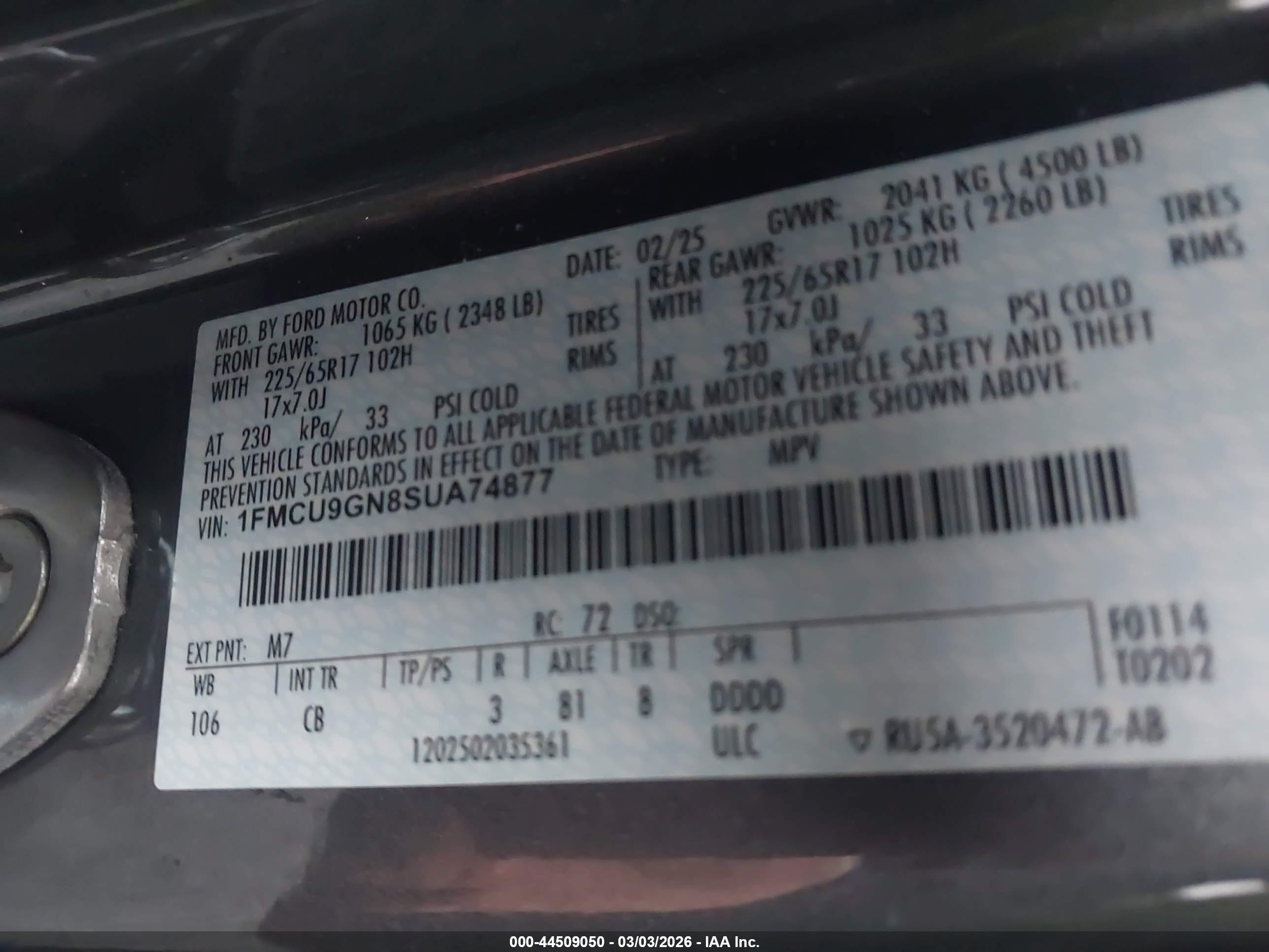 FORD ESCAPE image 9
