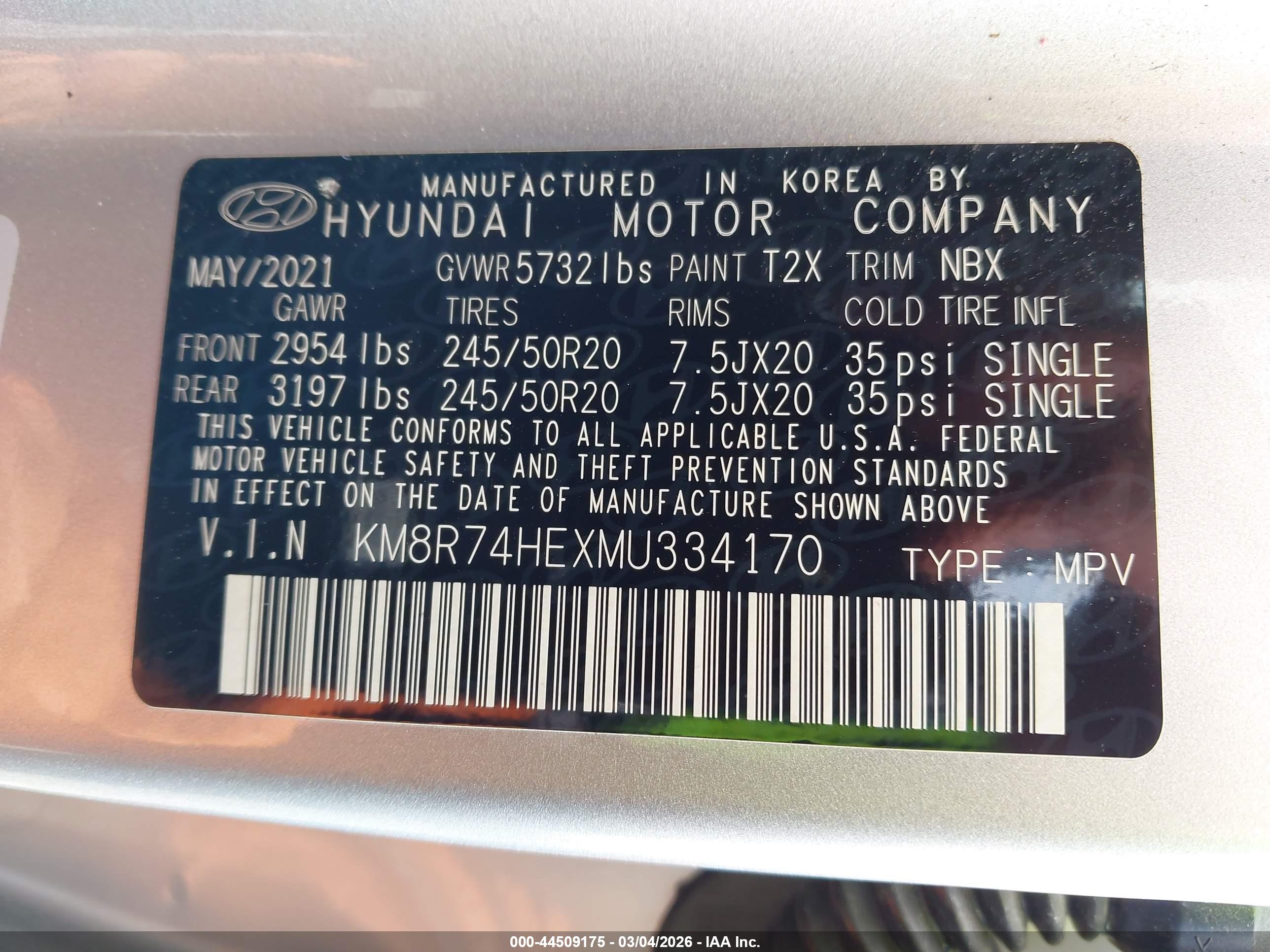 HYUNDAI PALISADE image 9