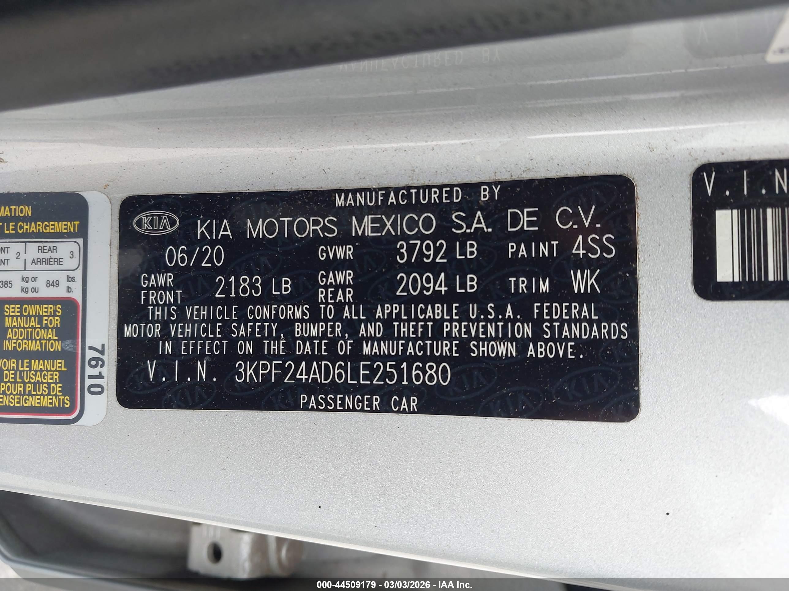 KIA FORTE image 9