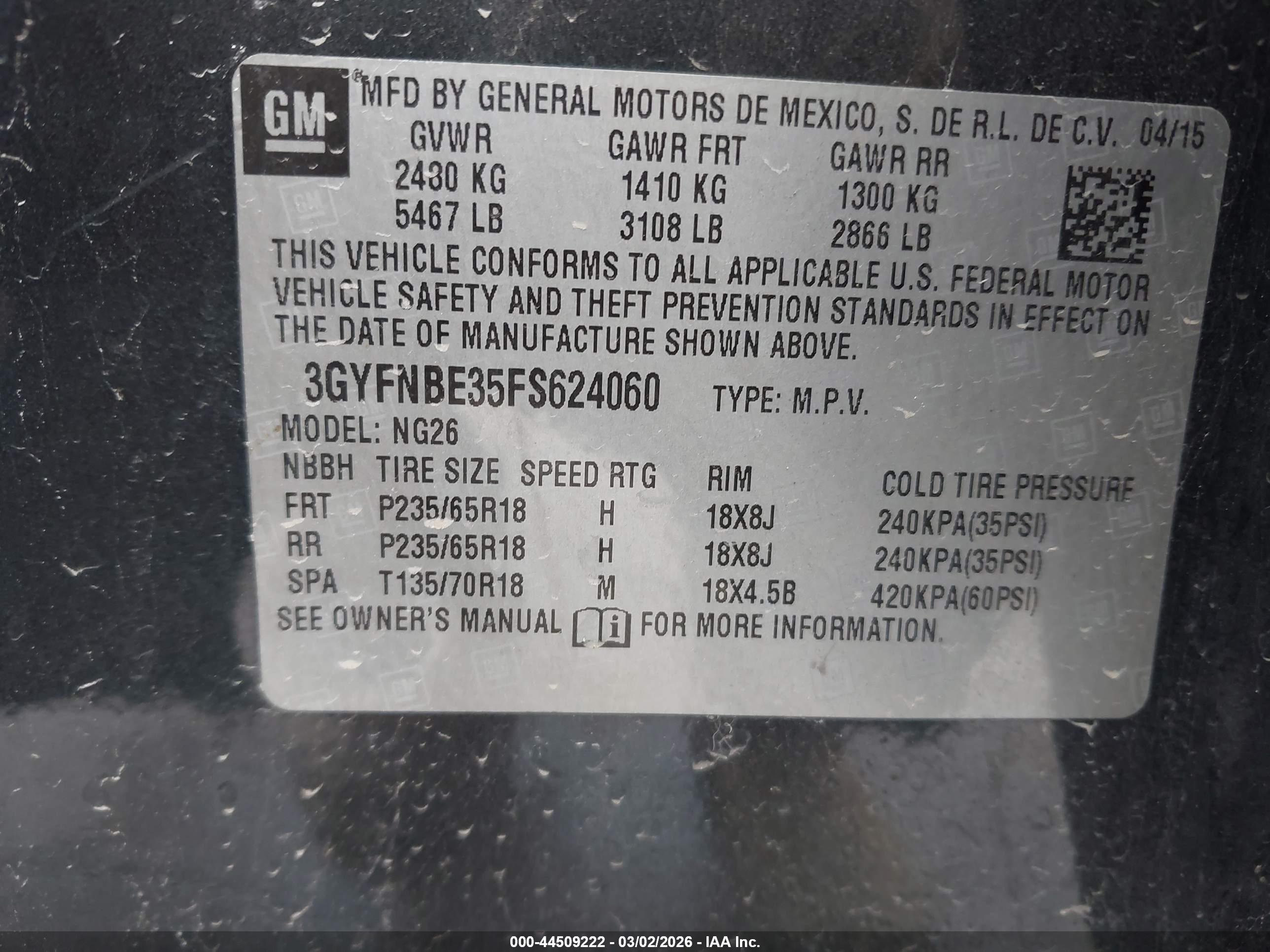 CADILLAC SRX image 9