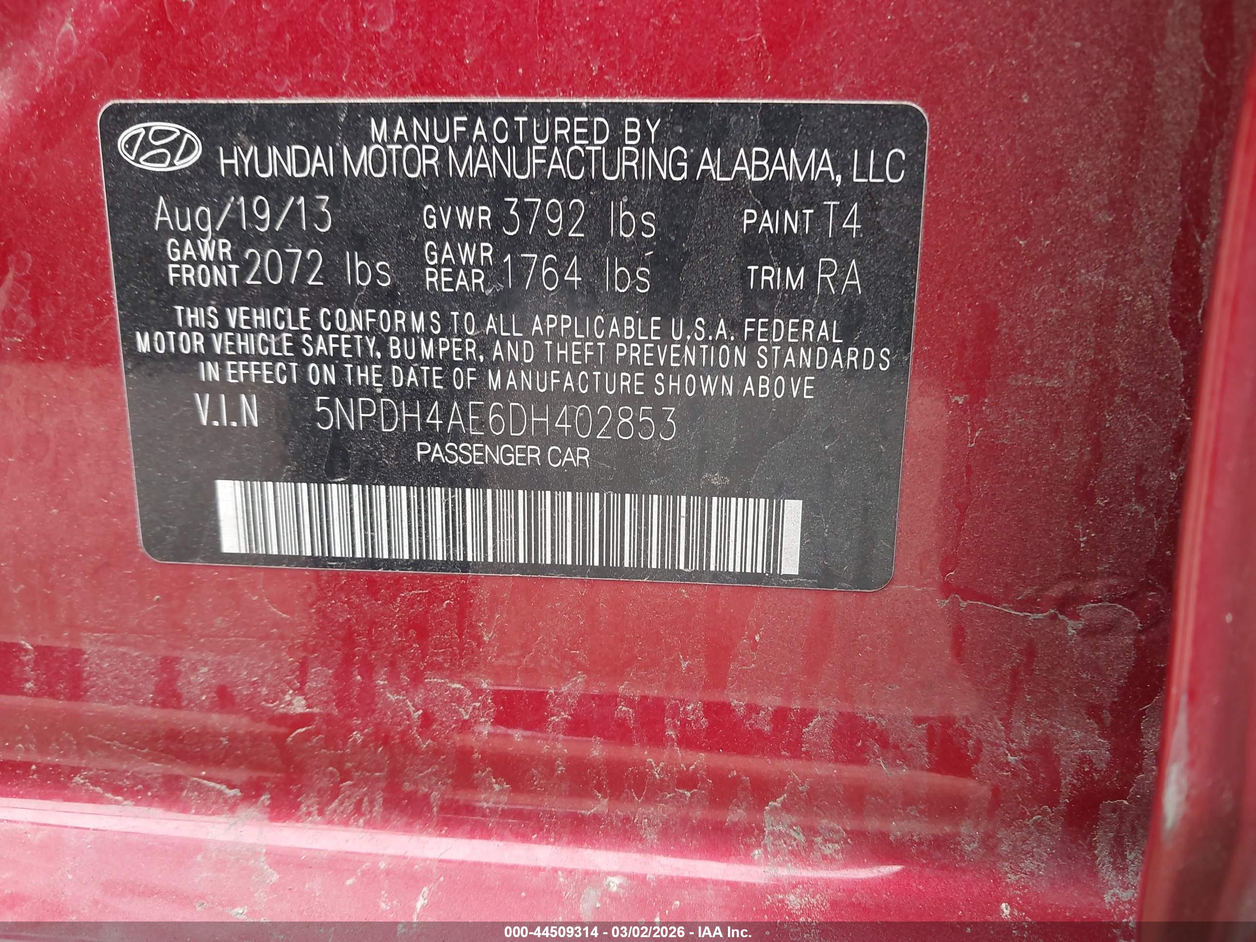 HYUNDAI ELANTRA image 9