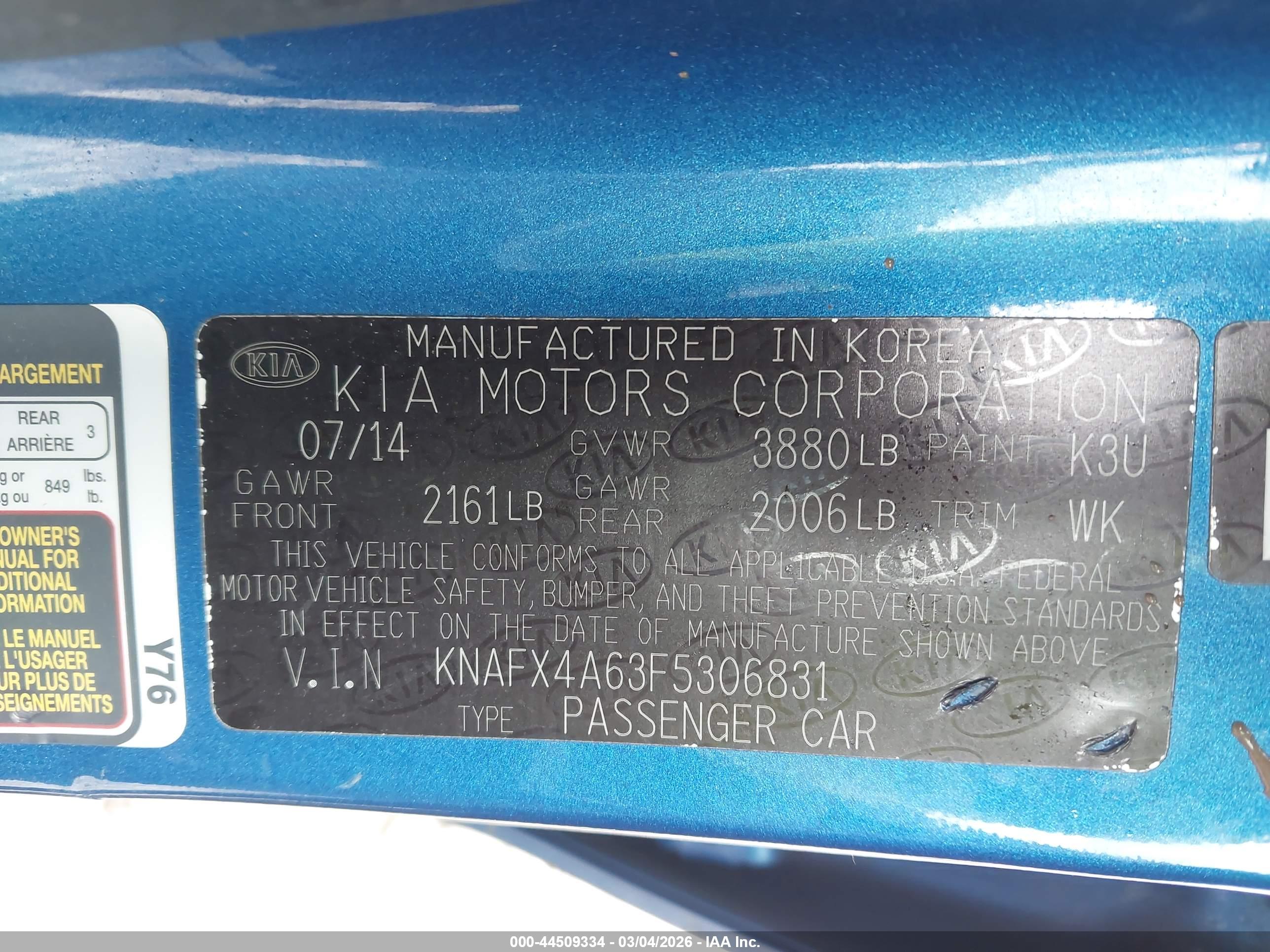 KIA FORTE image 9