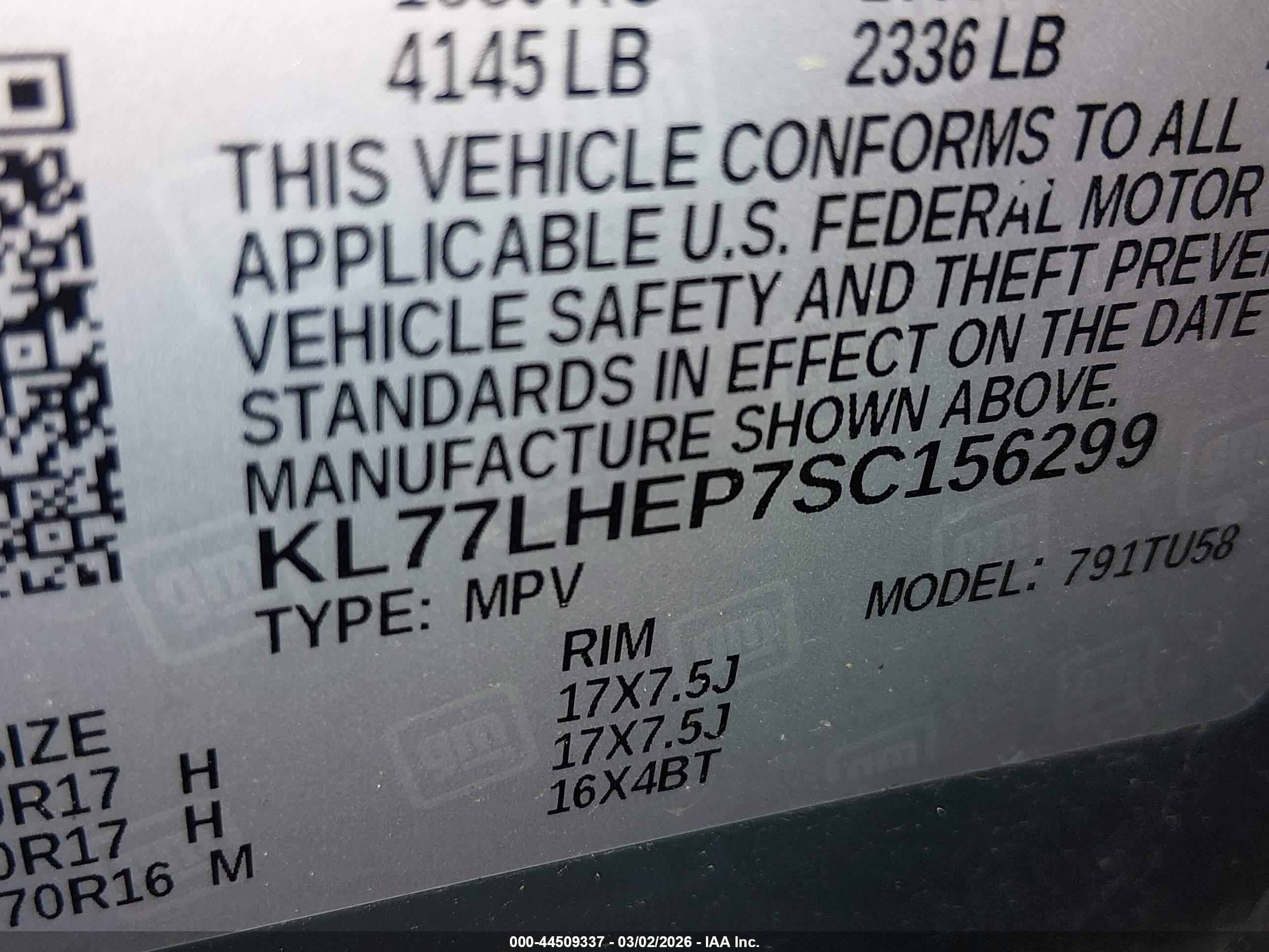 CHEVROLET TRAX image 9